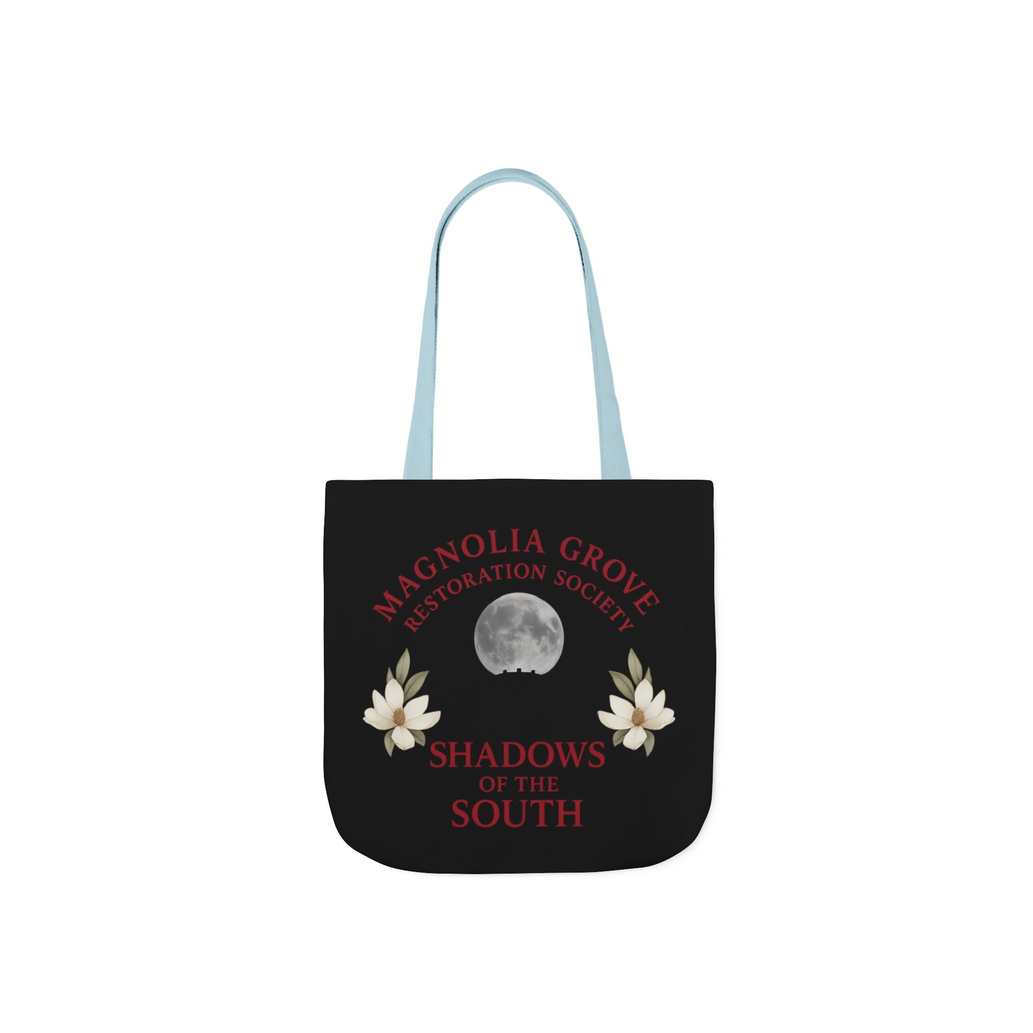 Magnolia Grove Restoration Society Canvas Tote Bag – Shadows of the South Series