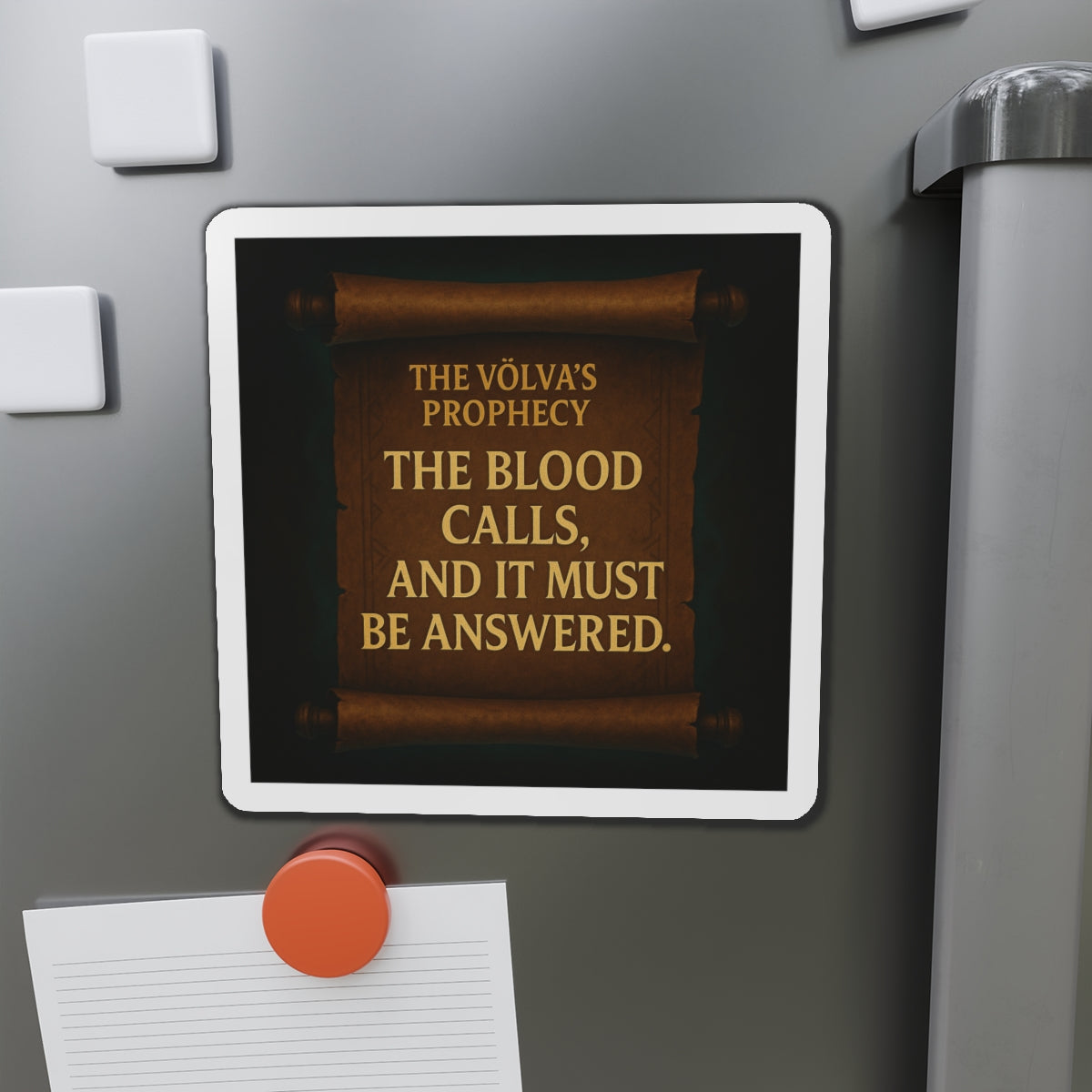 The Völva’s Prophecy Magnet – The Ironwolf Legacy