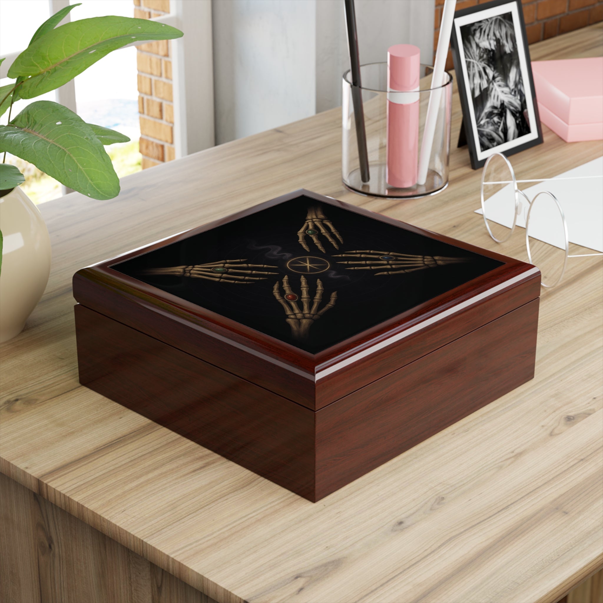 Blood & Bone Jewelry Box – The Witches of Veilmoor Collection