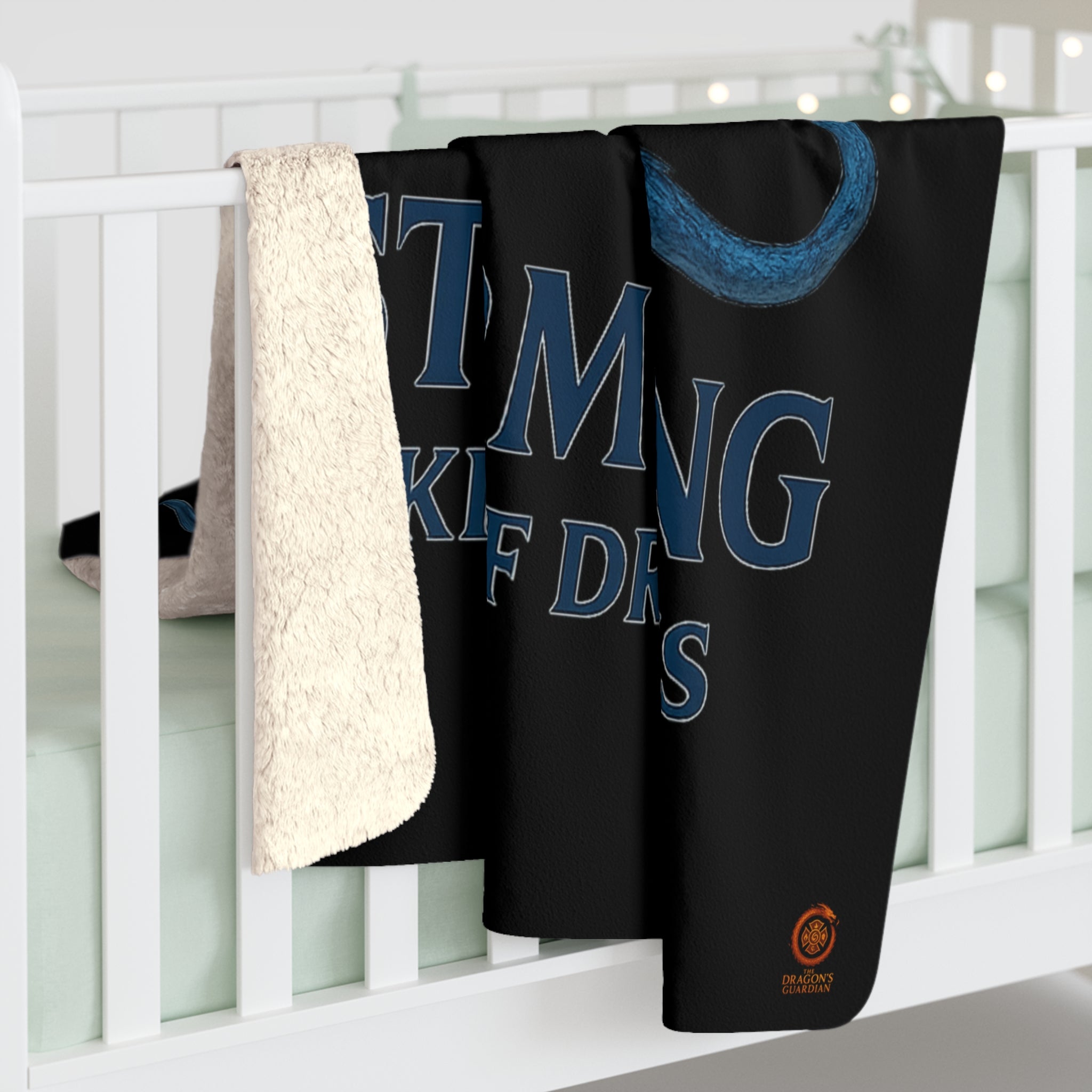 Sherpa Fleece Blanket – Stormwing: King of Dragons