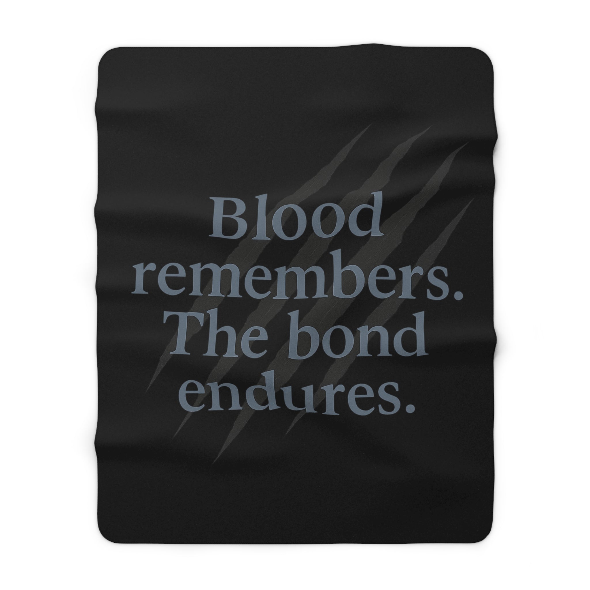 Alpha Legacy Quote Sherpa Fleece Blanket