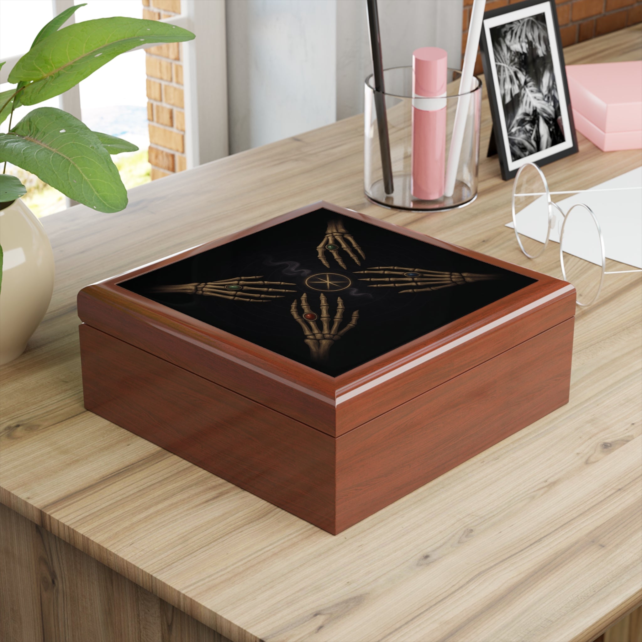 Blood & Bone Jewelry Box – The Witches of Veilmoor Collection