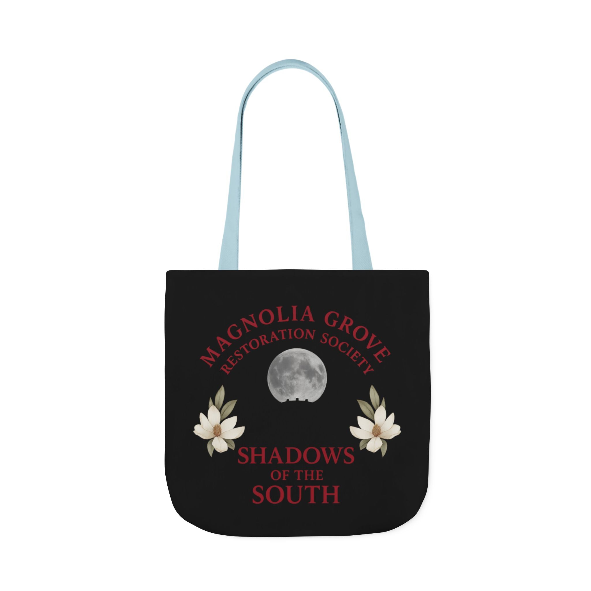 Magnolia Grove Restoration Society Canvas Tote Bag – Shadows of the South Series