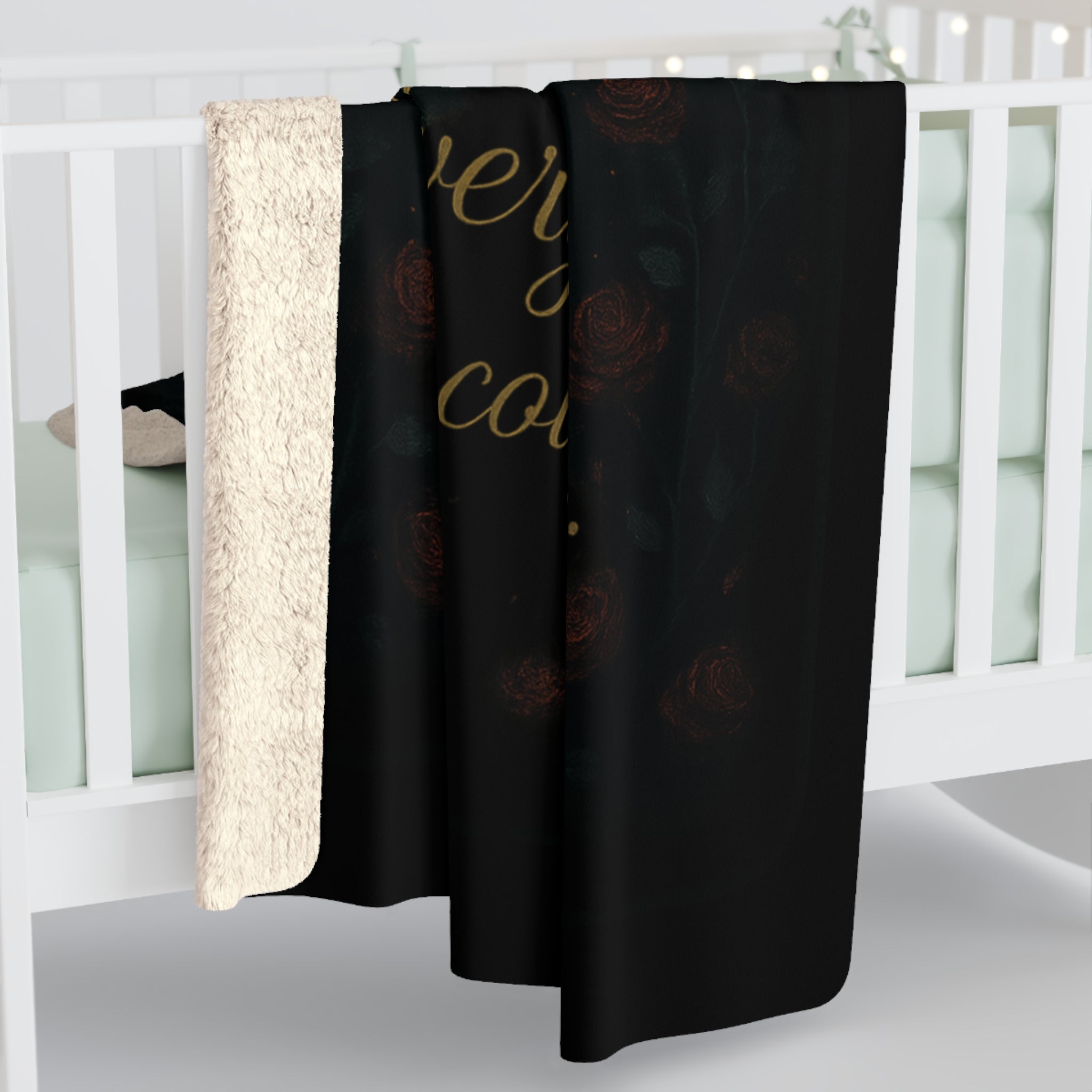 Moonlit Kiss Fleece Blanket - Cursed to Love You