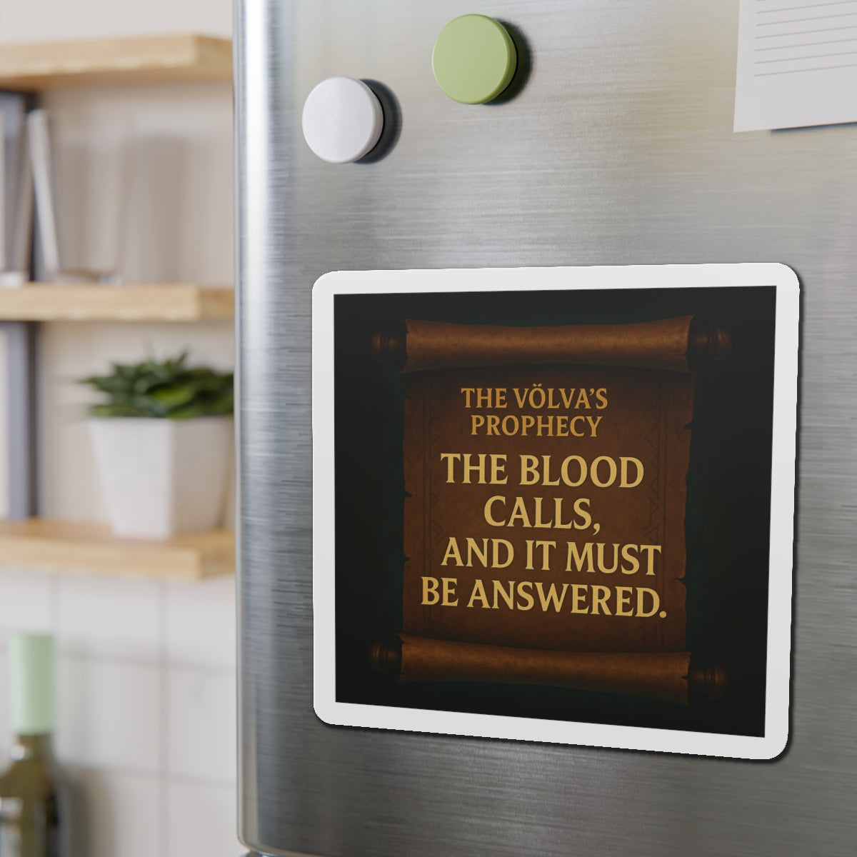 The Völva’s Prophecy Magnet – The Ironwolf Legacy
