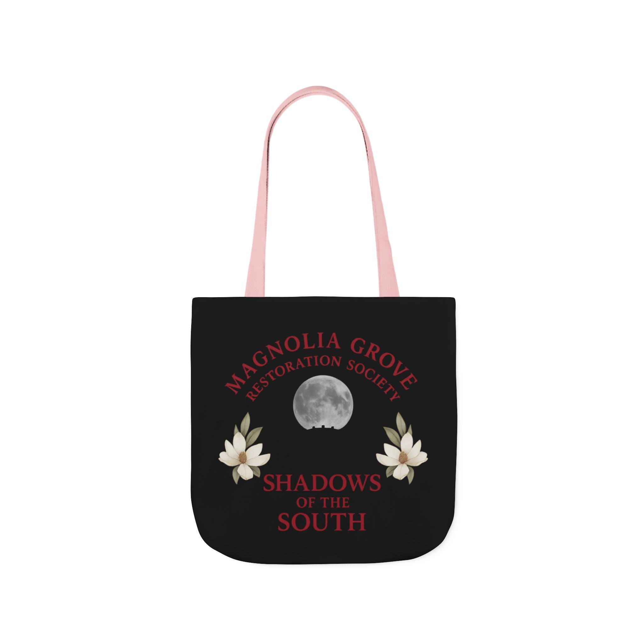 Magnolia Grove Restoration Society Canvas Tote Bag – Shadows of the South Series