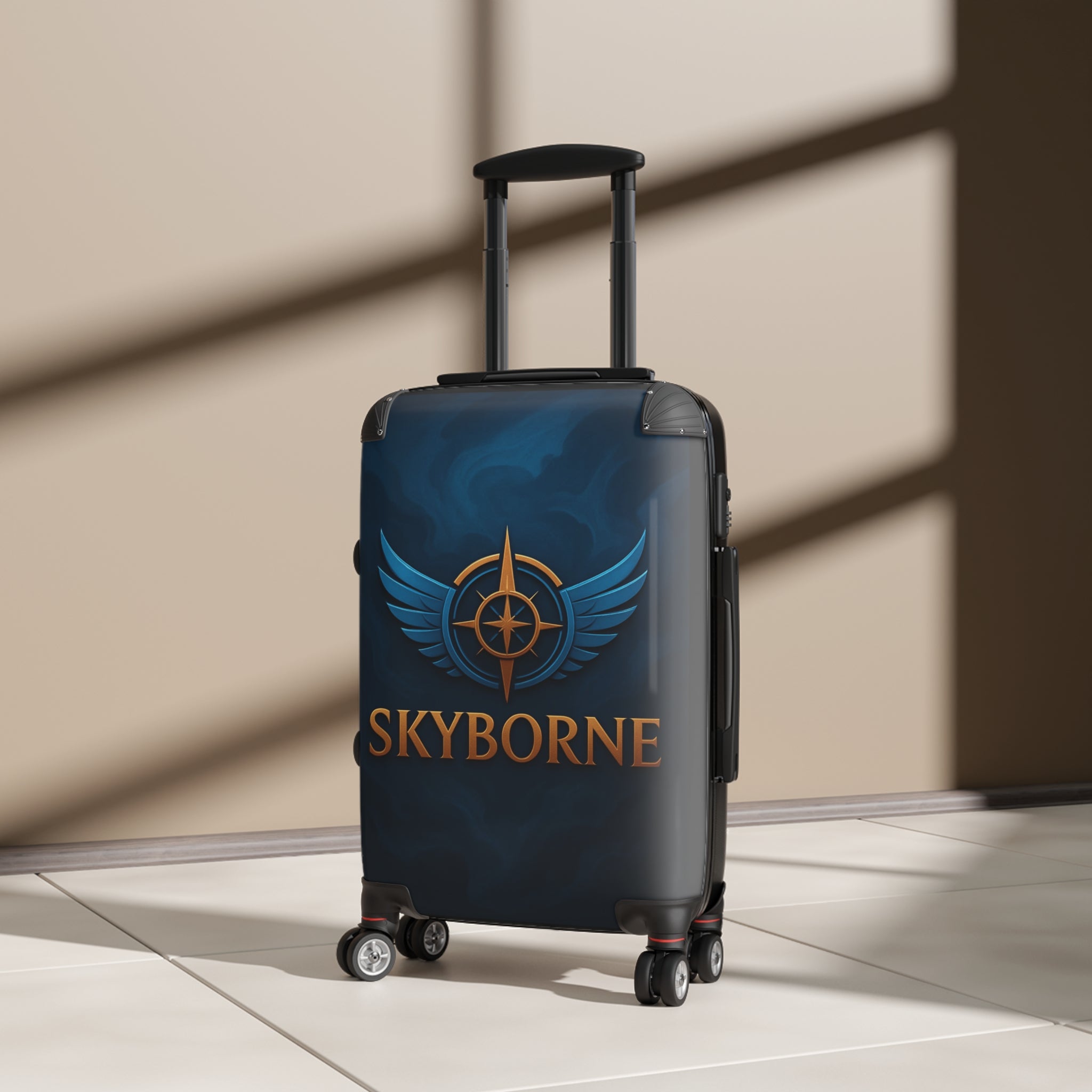 Skyborne Adventure Suitcase, Travel Gear, Luggage for Explorers, Stylish Carry-On, Perfect for Vacations & Business Trips