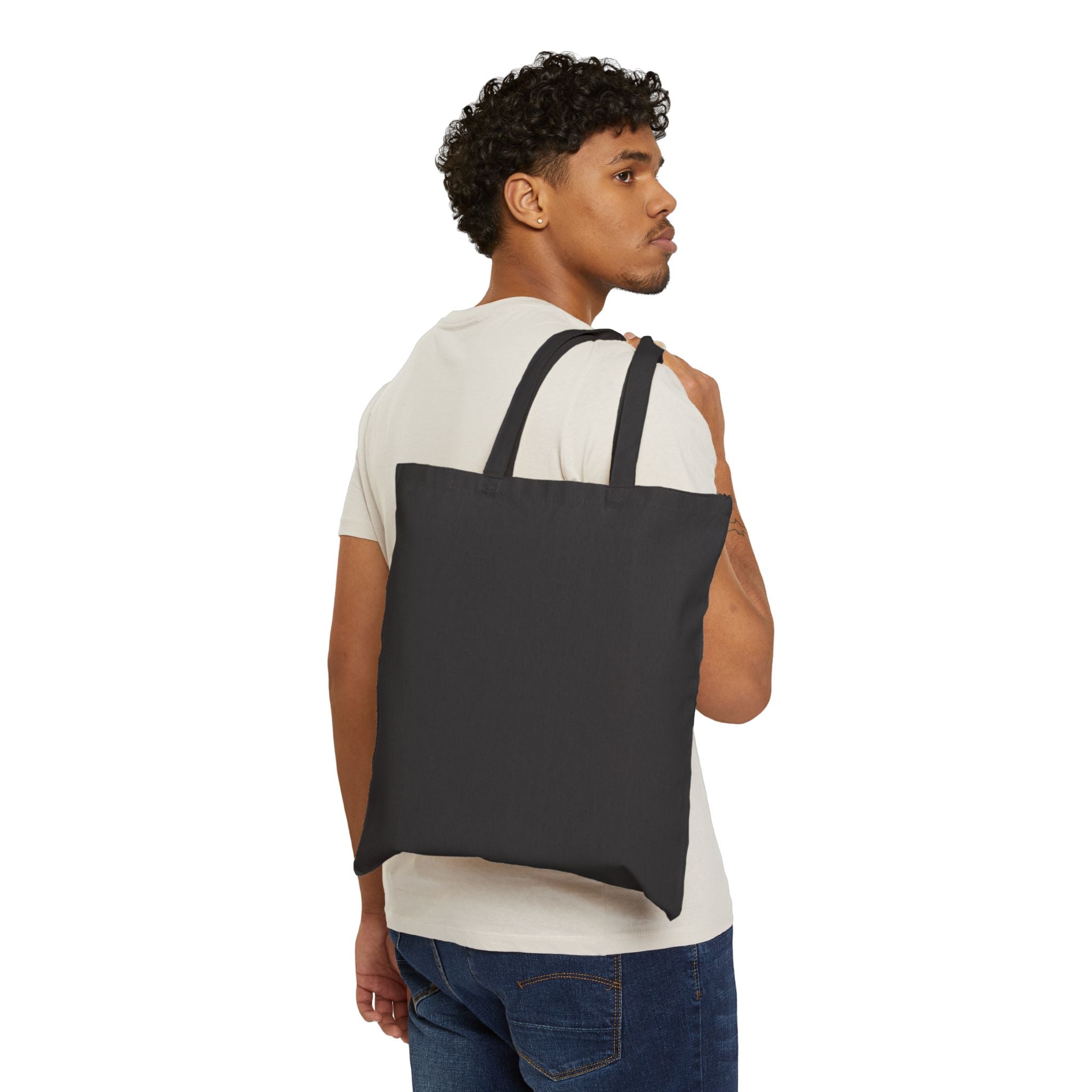 Blood & Bone Ritual Circle Tote Bag – Eco-Friendly Cotton Canvas