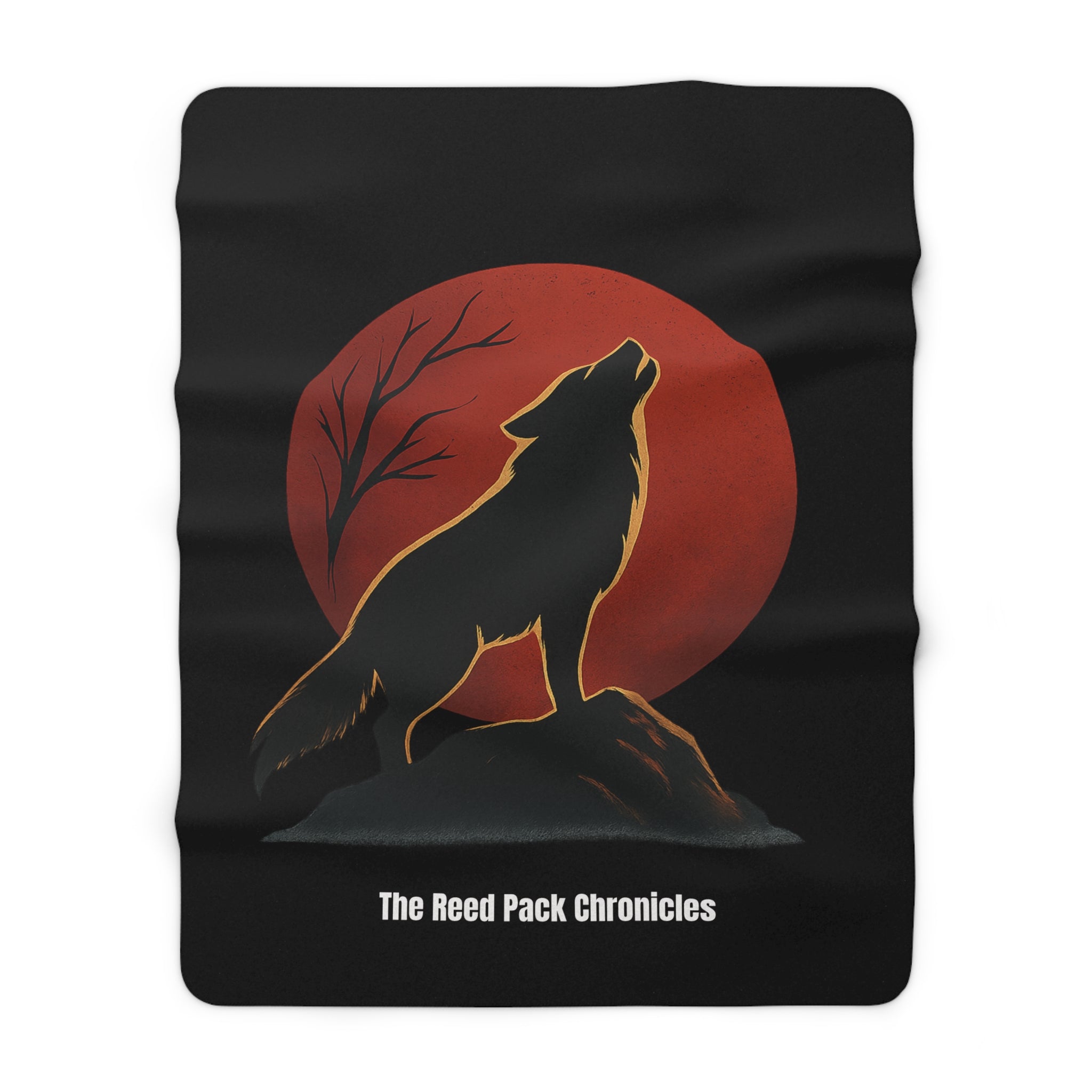 The Reed Pack Chronicles Blood Moon Sherpa Fleece Blanke