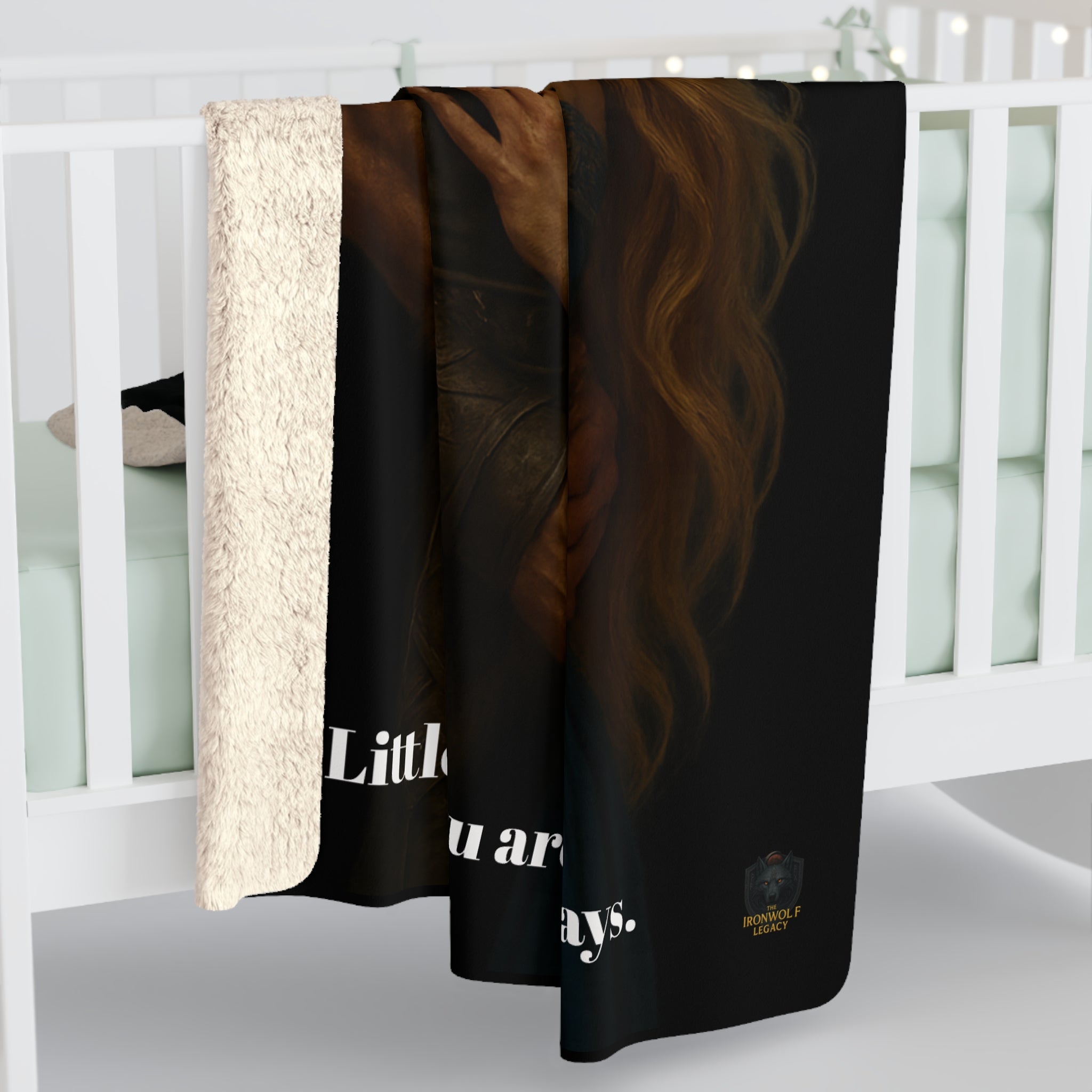 Bjorn & Astrid Embrace – Romantic Sherpa Fleece Blankets, Anniversaries, and Home Decor