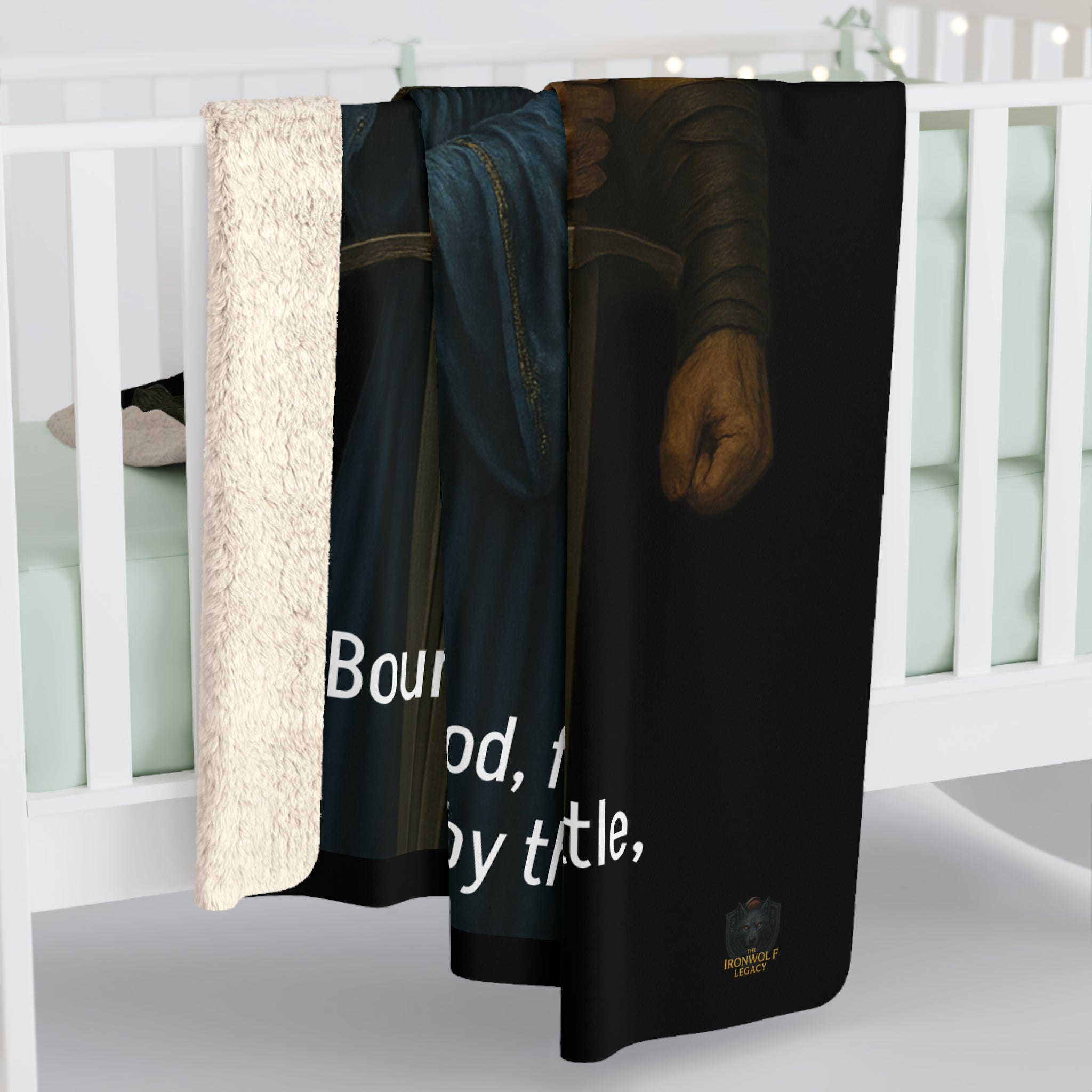 Bjorn & Astrid – “Bound by Blood” Sherpa Fleece Blanket