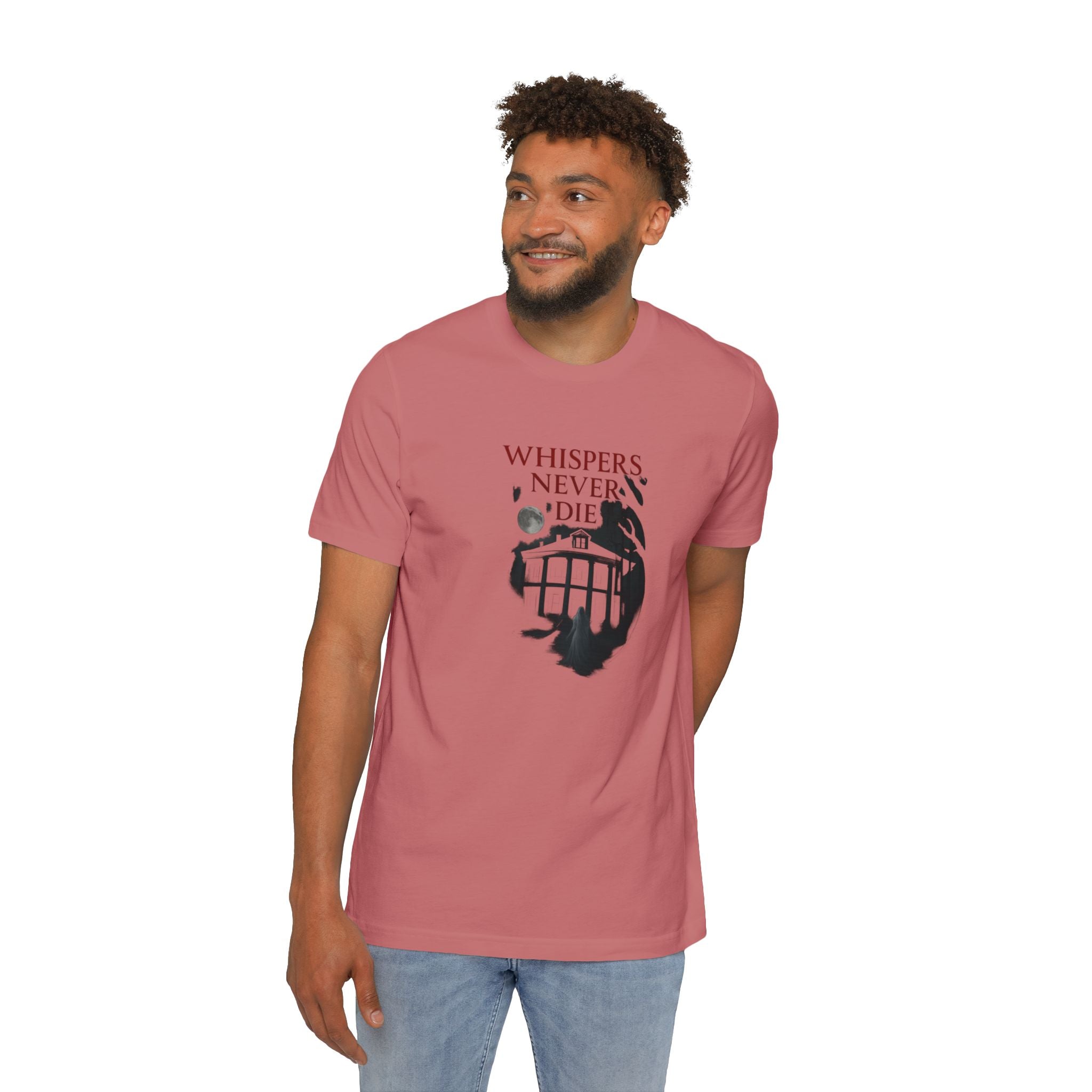 “Whispers Never Die” Haunted Plantation Gothic T-Shirt – Shadows of the South Series