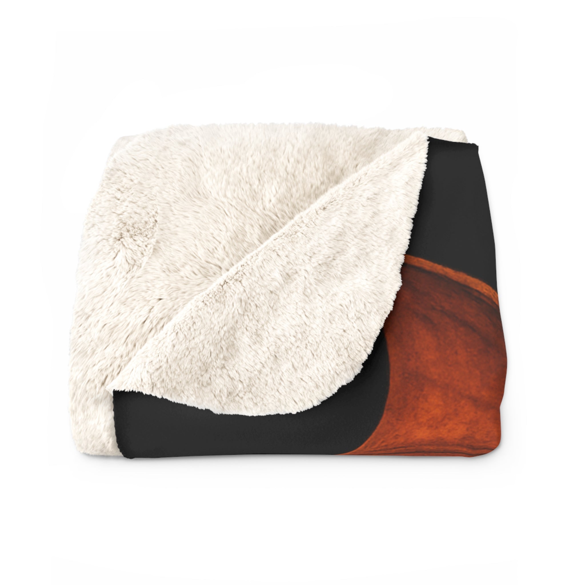 Sherpa Fleece Blanket – Born of Fire, Forged as Guardian Fantasy Dragon Design