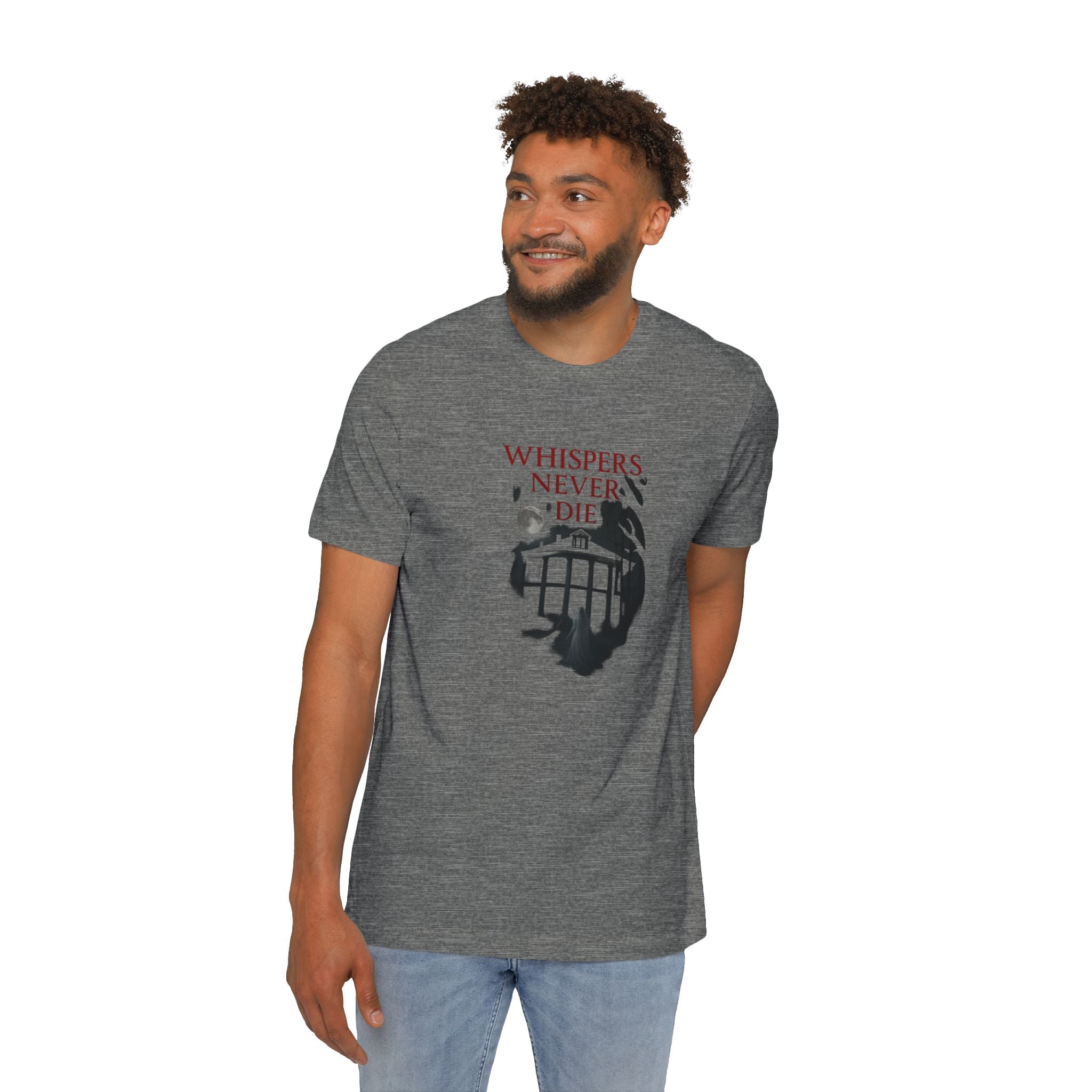 “Whispers Never Die” Haunted Plantation Gothic T-Shirt – Shadows of the South Series