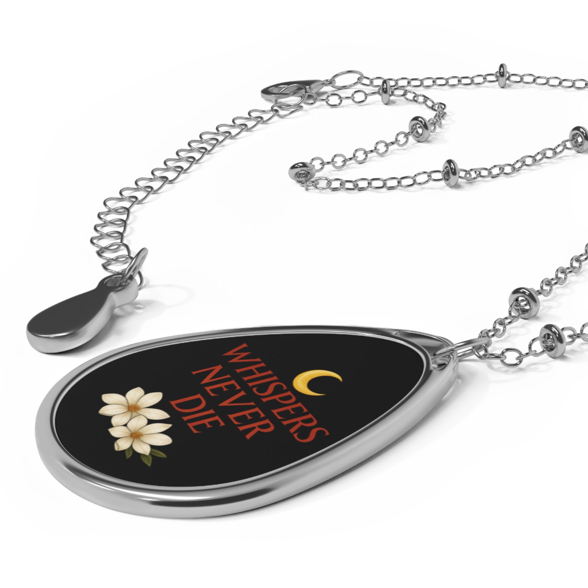 Whispers Never Die Icon Necklace – In the Whispers Jewelry Line (Shadows of the South Collection)