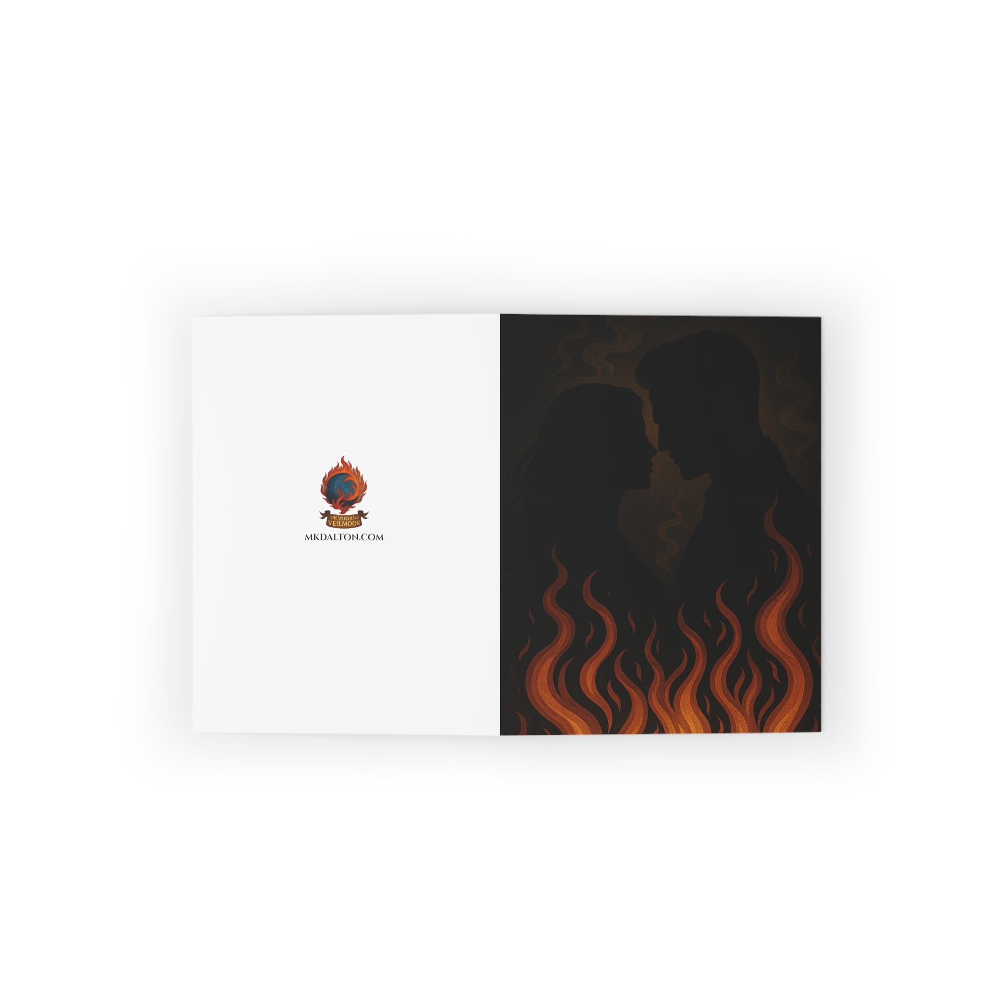 Dark Love Gothic Romance Card – Bound Souls of Veilmoor