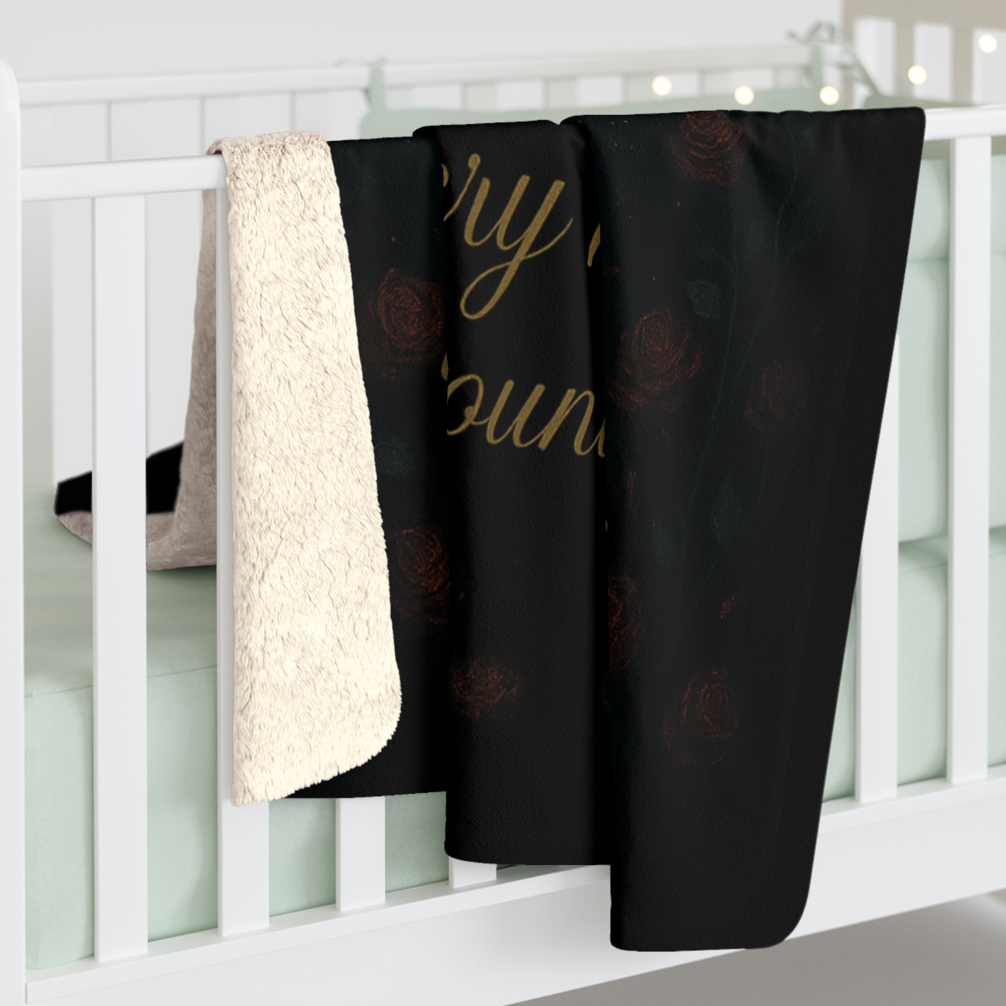 Moonlit Kiss Fleece Blanket - Cursed to Love You