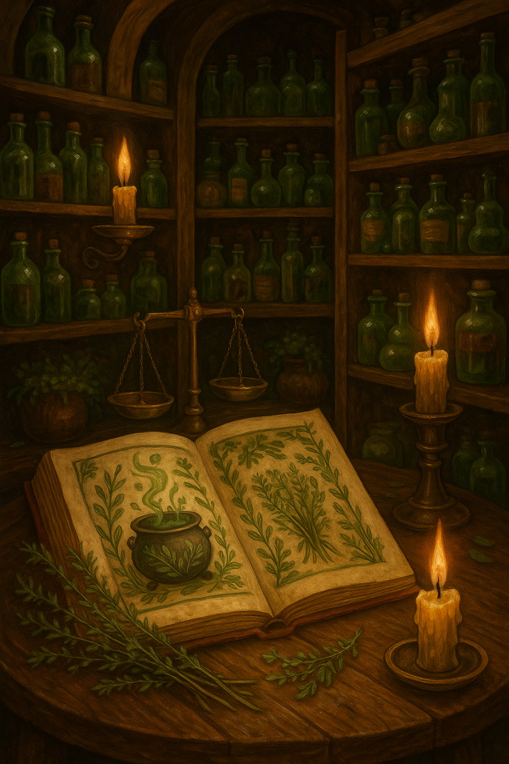 Coven Shadows: Witches of the Night Coloring Book