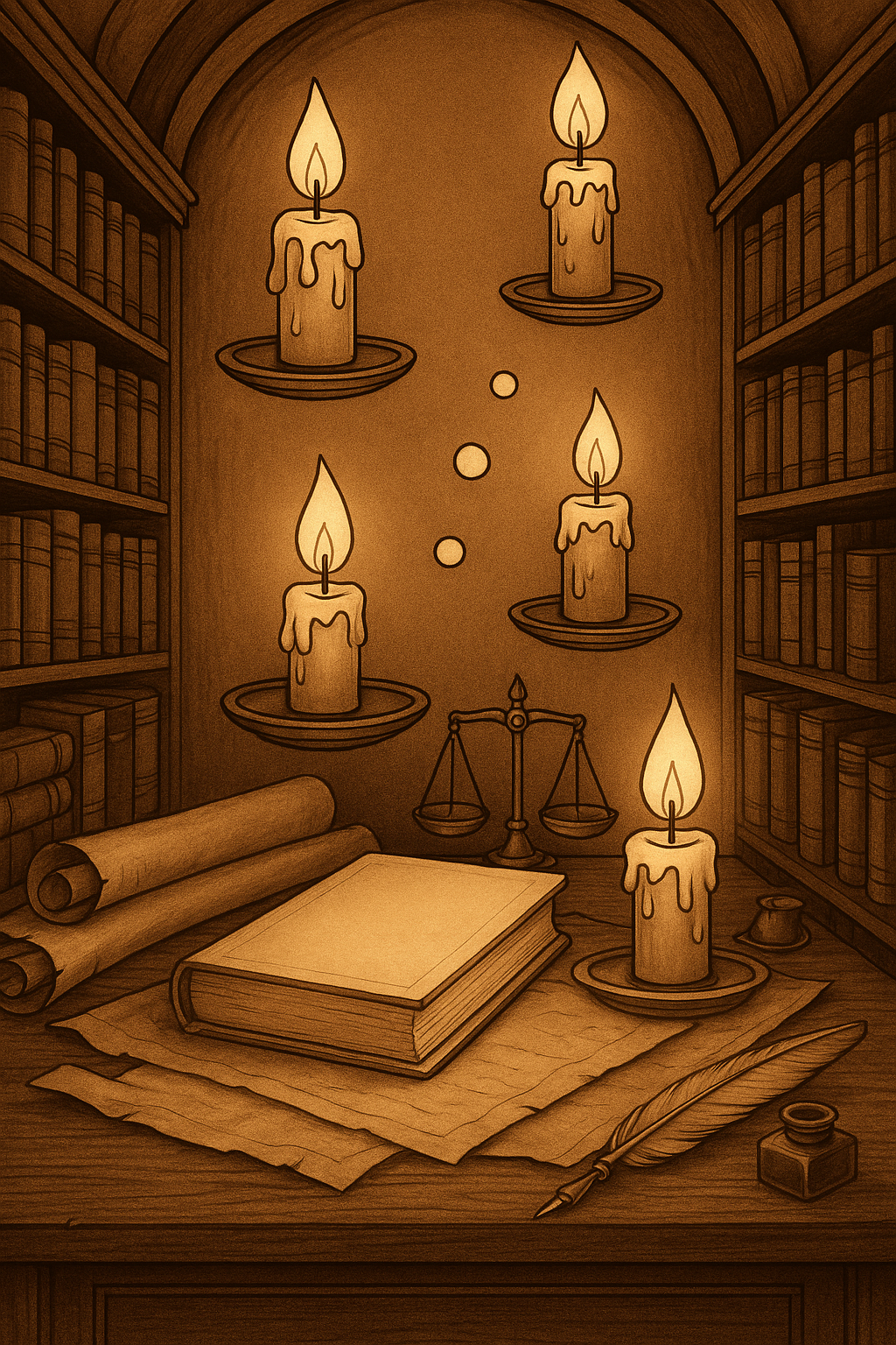 Coven Shadows: Witches of the Night Coloring Book