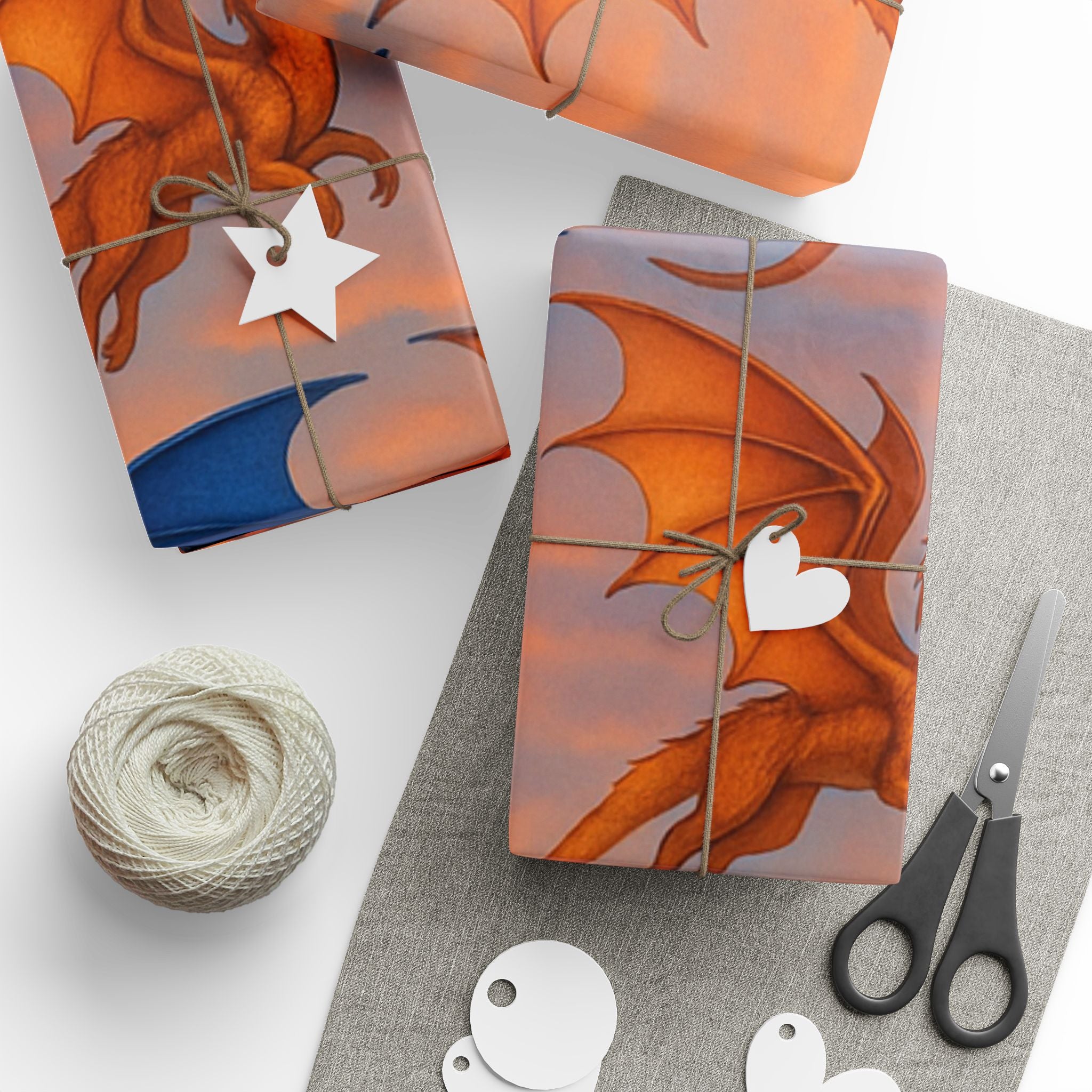 Vibrant Artistic Wrapping Paper, Gift Wrap for Birthdays, Holidays, Weddings, Parties, Floral and Abstract Designs