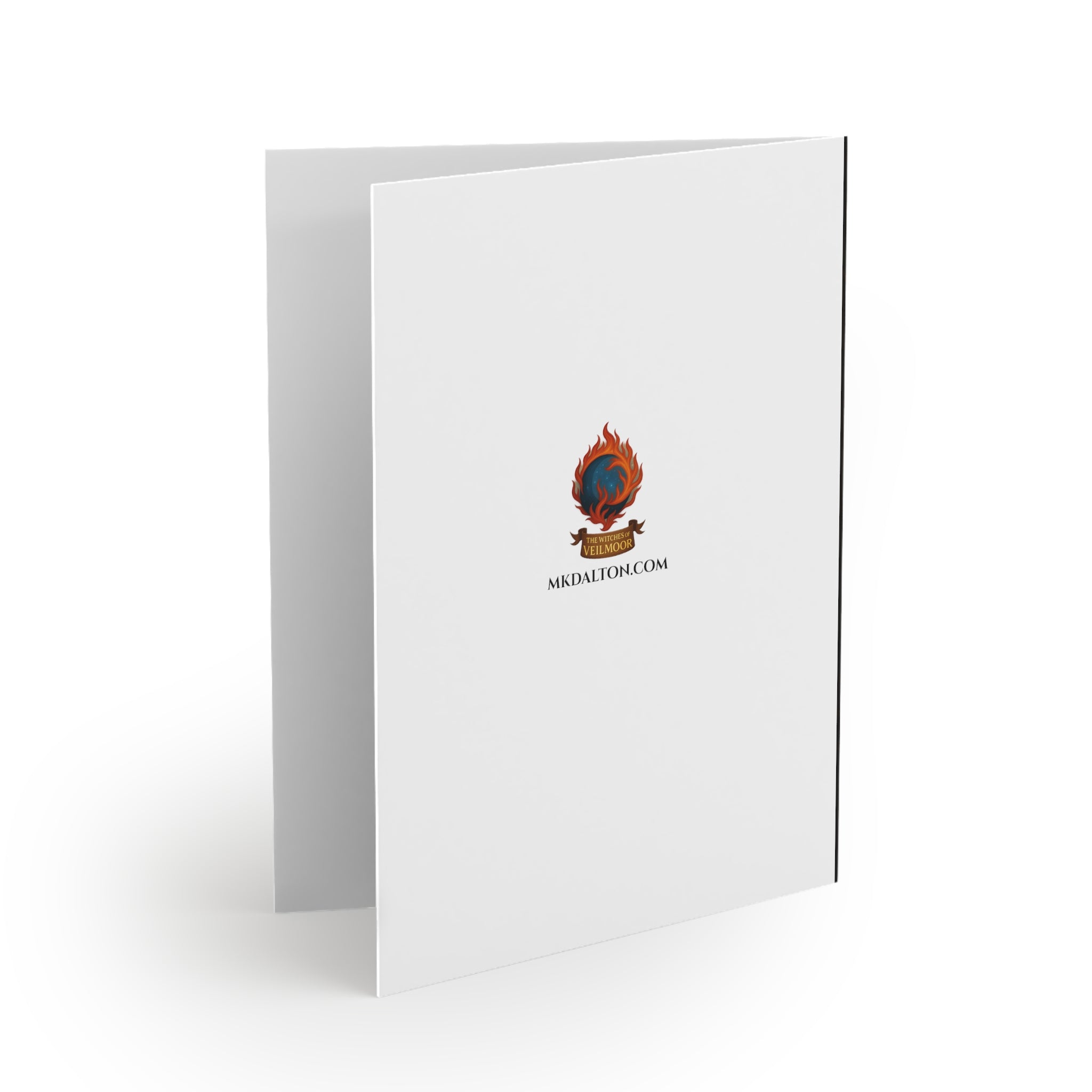 Blessings of Flame and Shadow Greeting Card