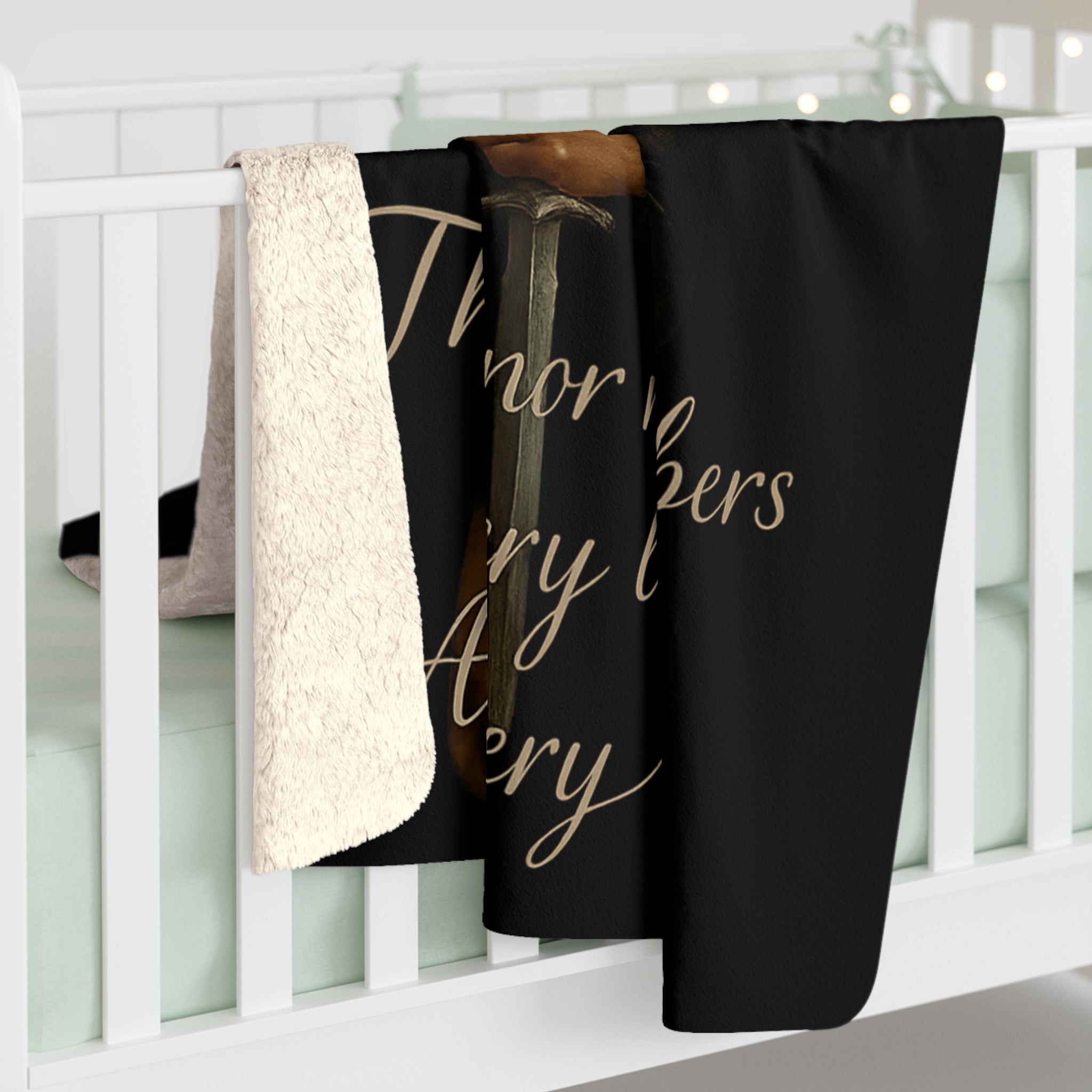 The Manor Knows Fleece Throw - Cursed to Love You