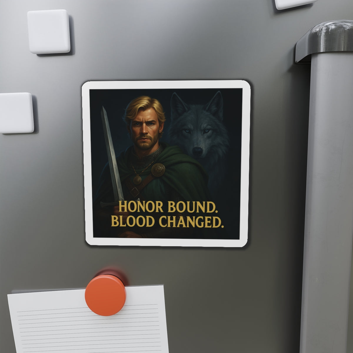 Edmund Ravenscroft – The Knight’s Wolf Magnet