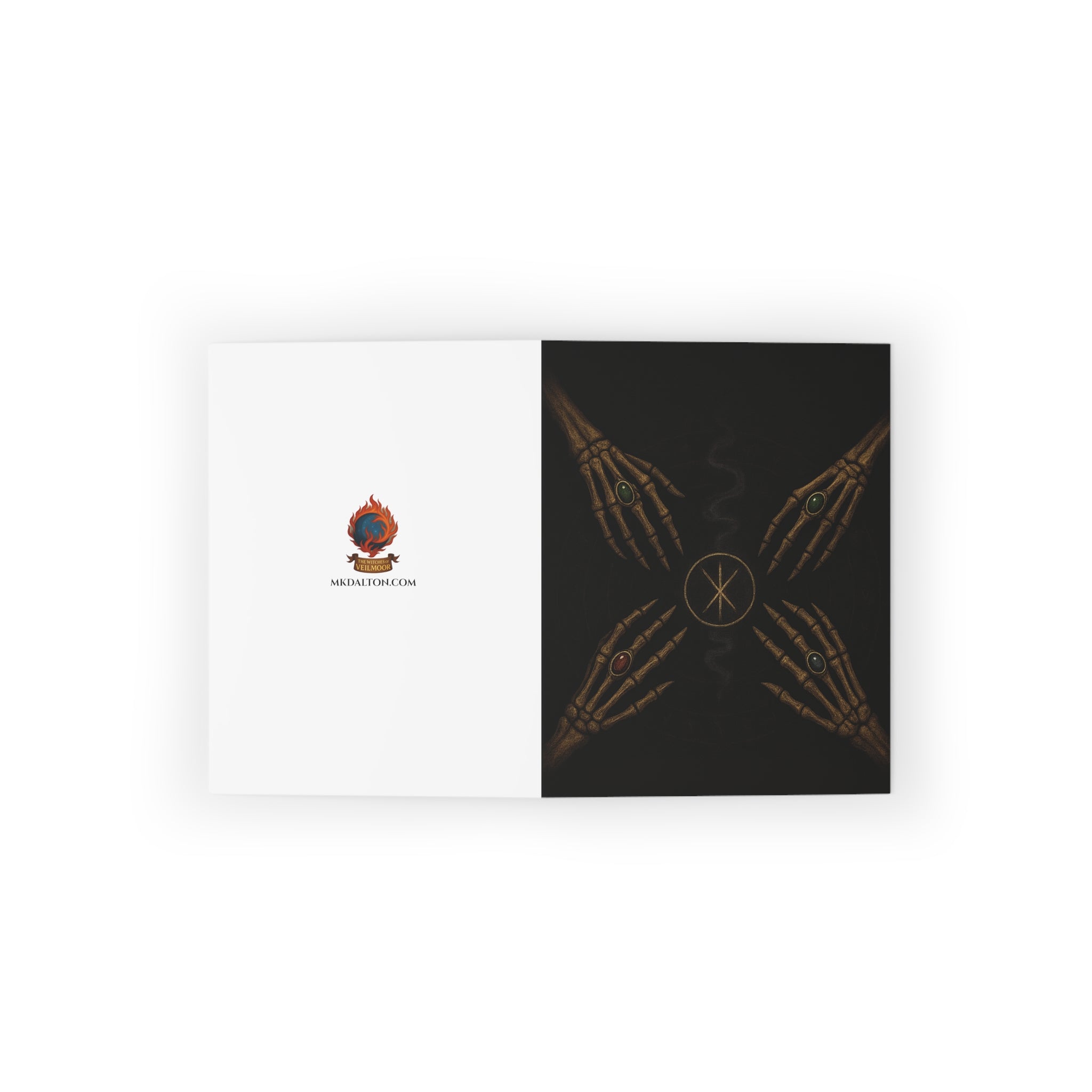 Sisters of Veilmoor Friendship Card – Bound by Blood, Strengthened by Bone