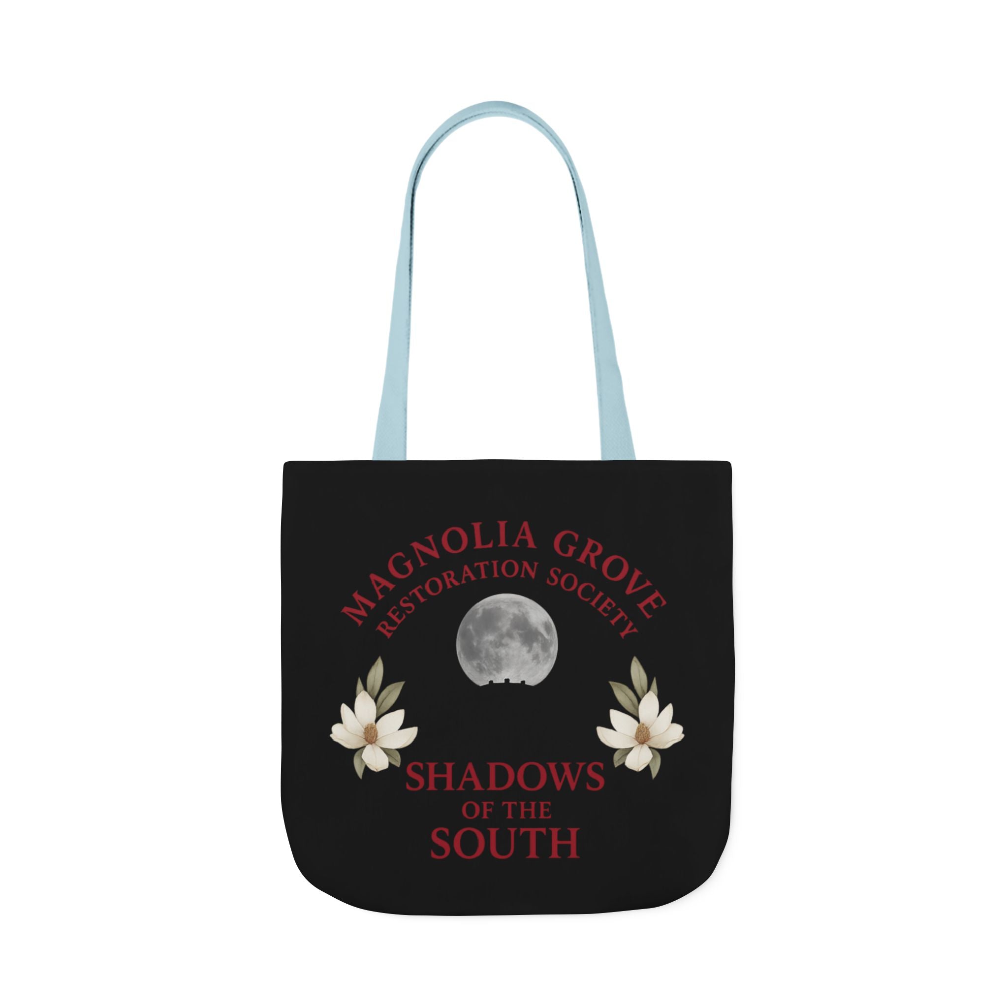 Magnolia Grove Restoration Society Canvas Tote Bag – Shadows of the South Series