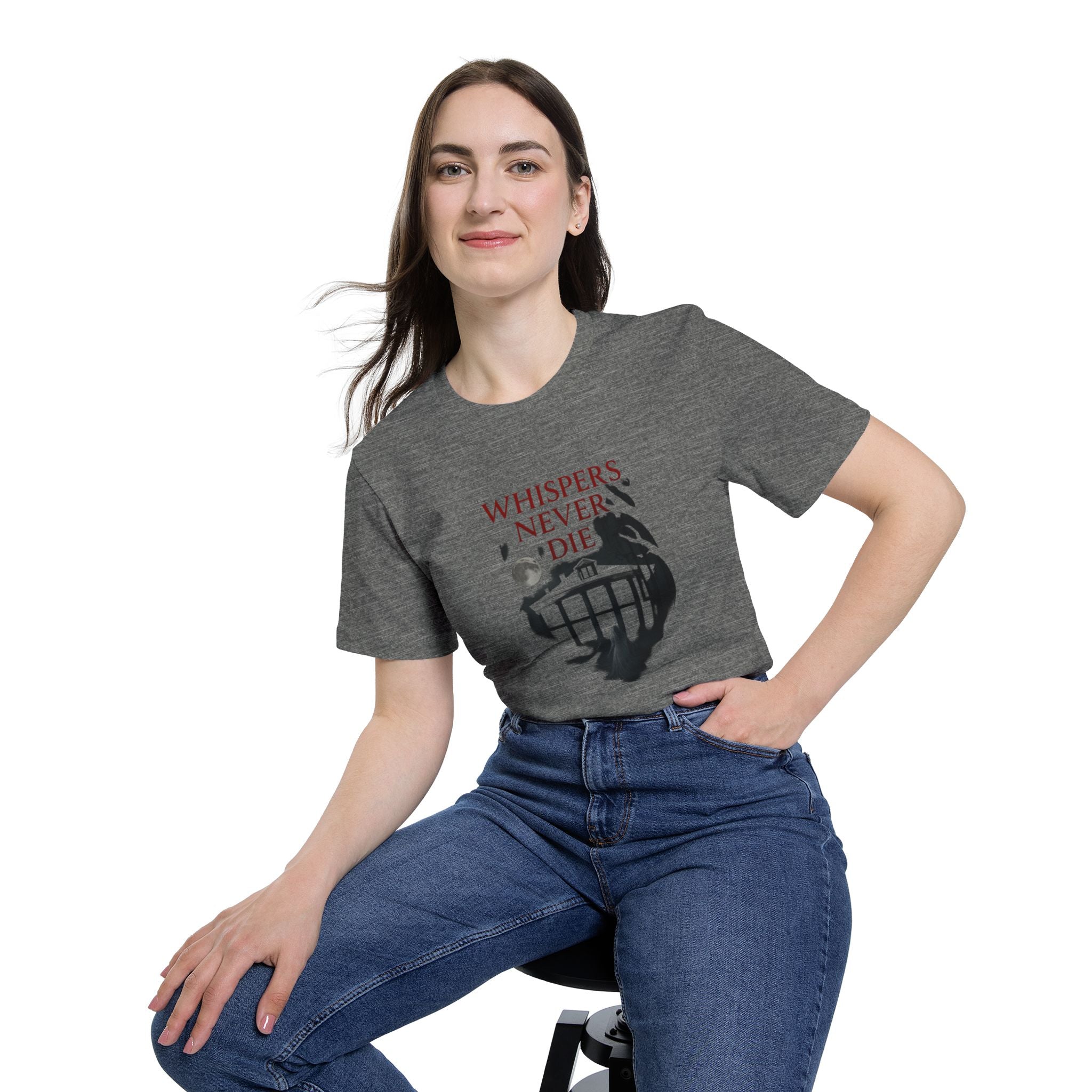 “Whispers Never Die” Haunted Plantation Gothic T-Shirt – Shadows of the South Series