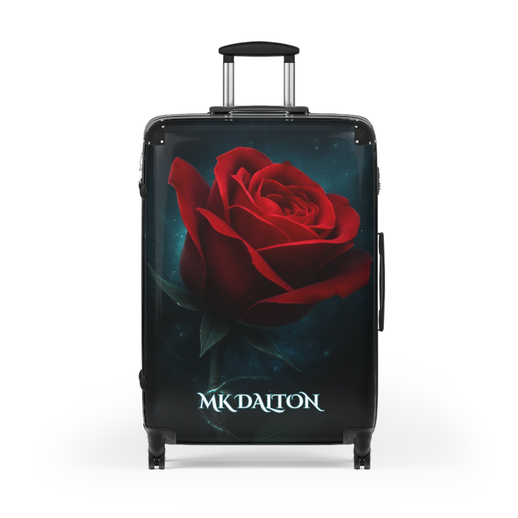 Elegant Rose Suitcase - Travel Bag, Floral Luggage, Vacation Gear, Travel Essential, Stylish Carry-On