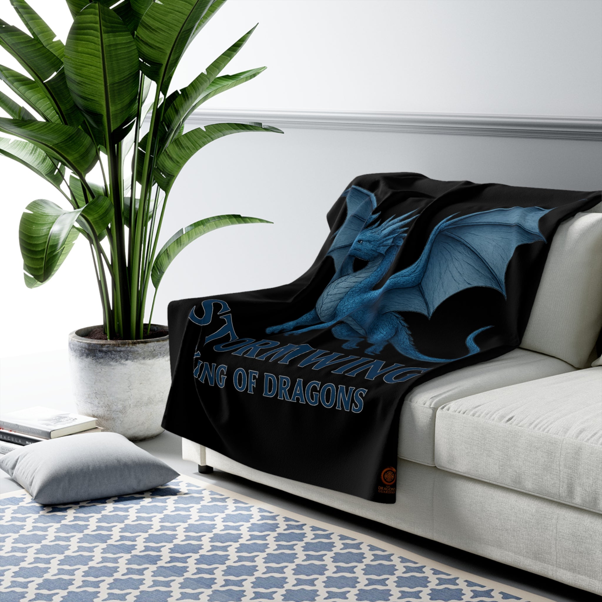 Sherpa Fleece Blanket – Stormwing: King of Dragons