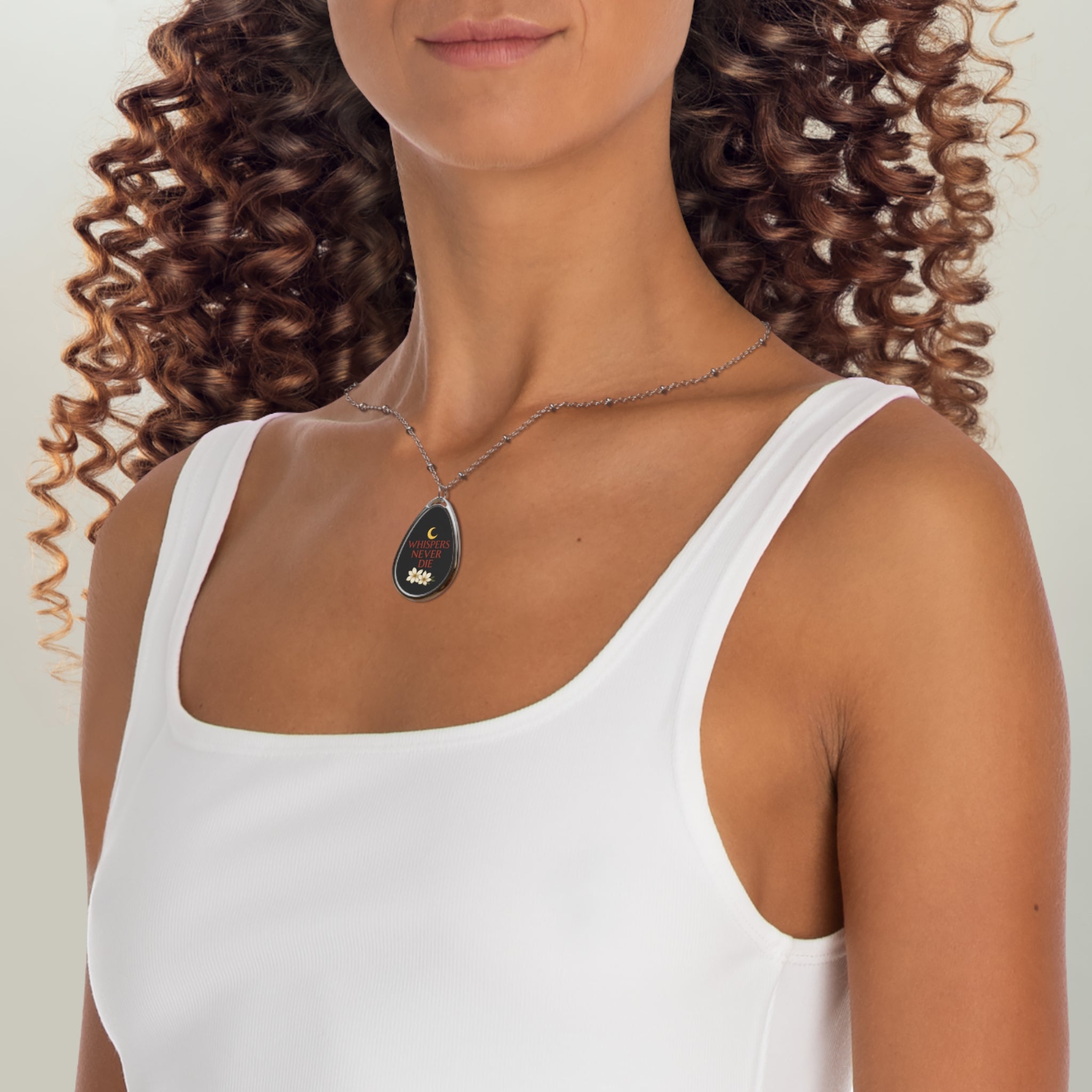 Whispers Never Die Icon Necklace – In the Whispers Jewelry Line (Shadows of the South Collection)