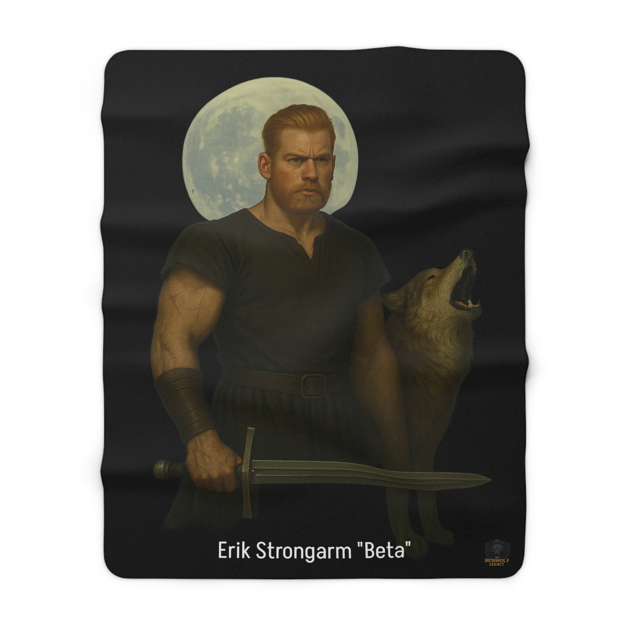 Erik Strongarm “Beta” – Sherpa Fleece Blanket