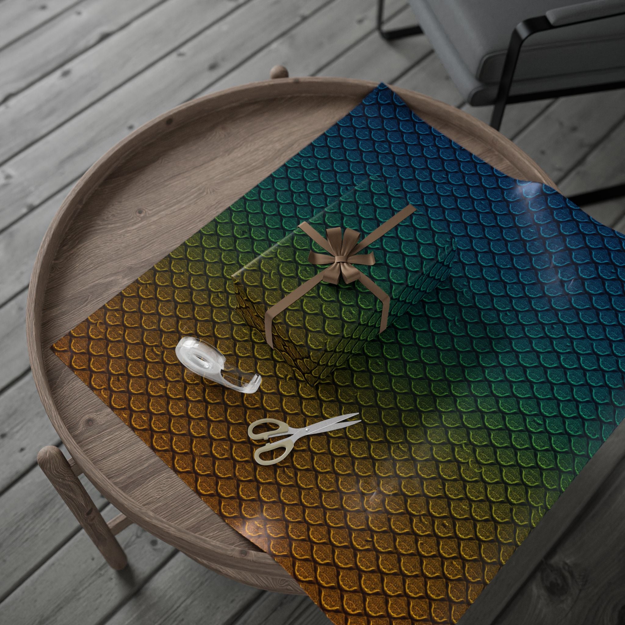 Dragon Scales Wrapping Paper