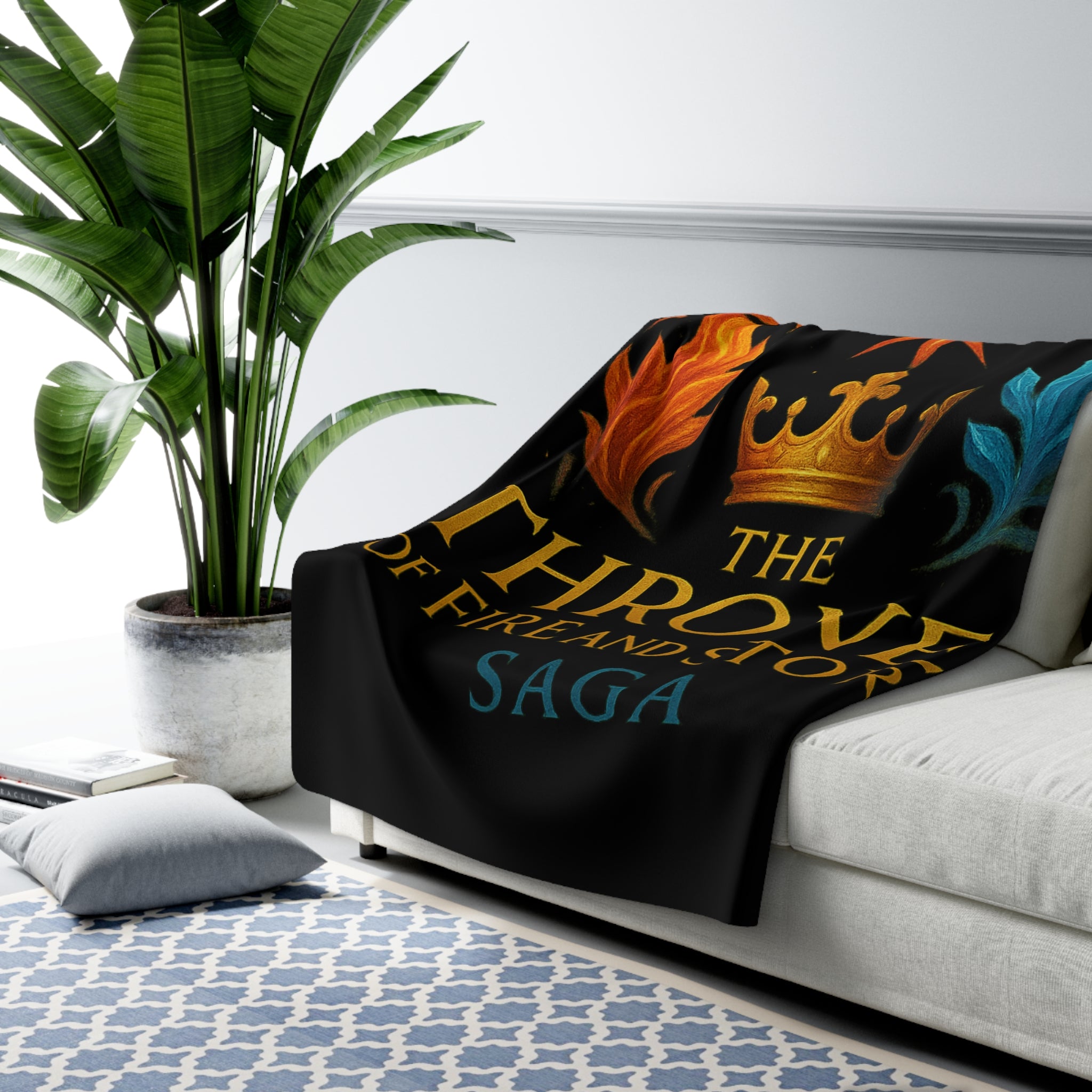 Thrones of Fire and Storm ultra-Soft Fleece blanket