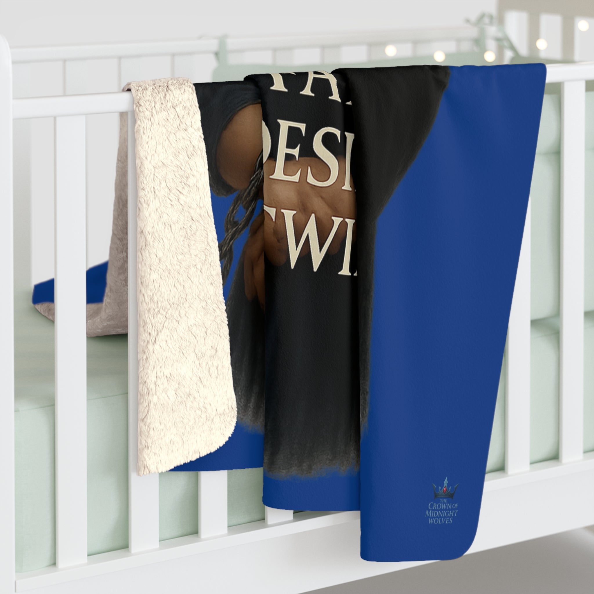 Blood. Fate. Desire. Entwined. — Sherpa Fleece Blanket