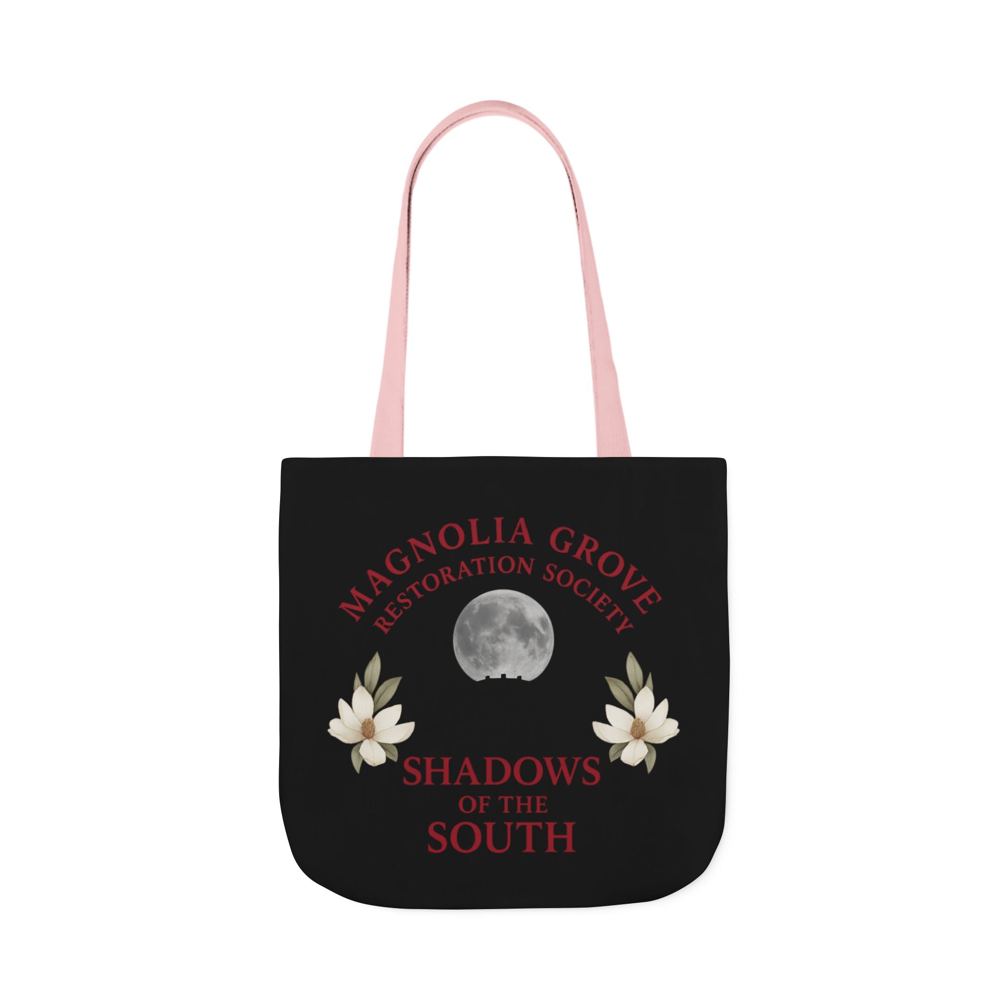 Magnolia Grove Restoration Society Canvas Tote Bag – Shadows of the South Series