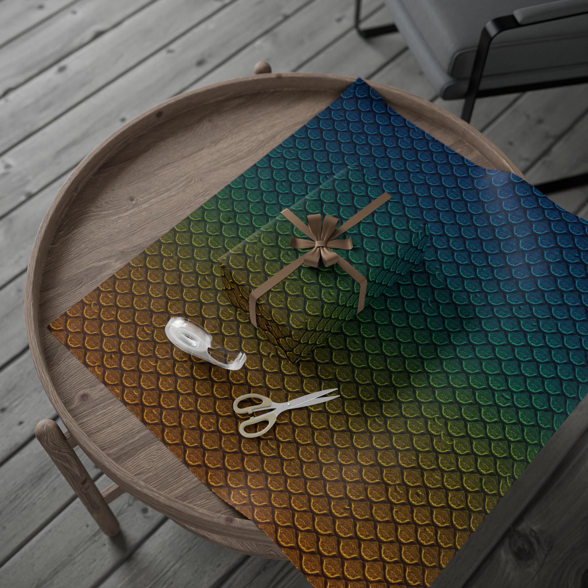 Dragon Scales Wrapping Paper