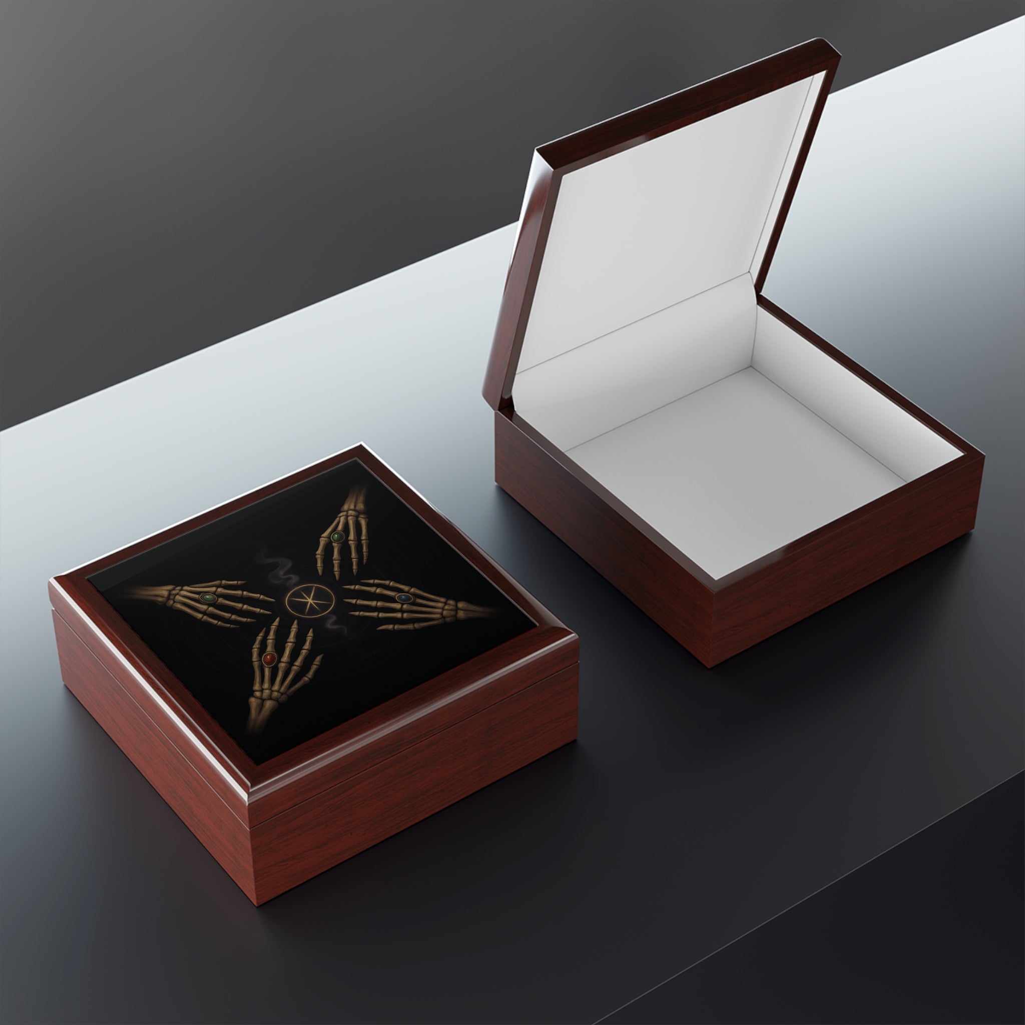 Blood & Bone Jewelry Box – The Witches of Veilmoor Collection