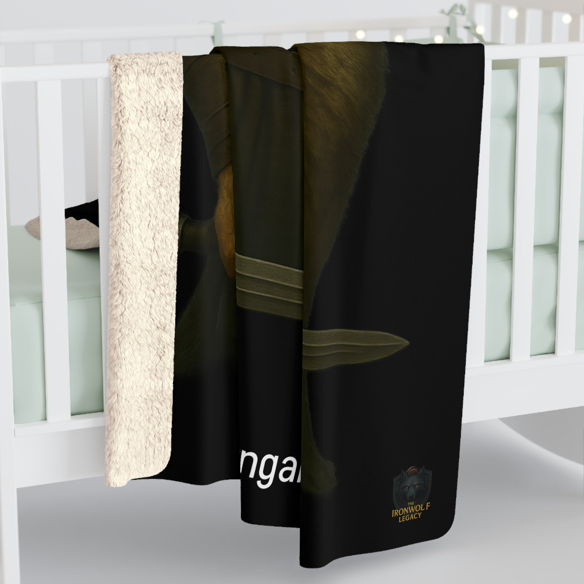 Erik Strongarm “Beta” – Sherpa Fleece Blanket