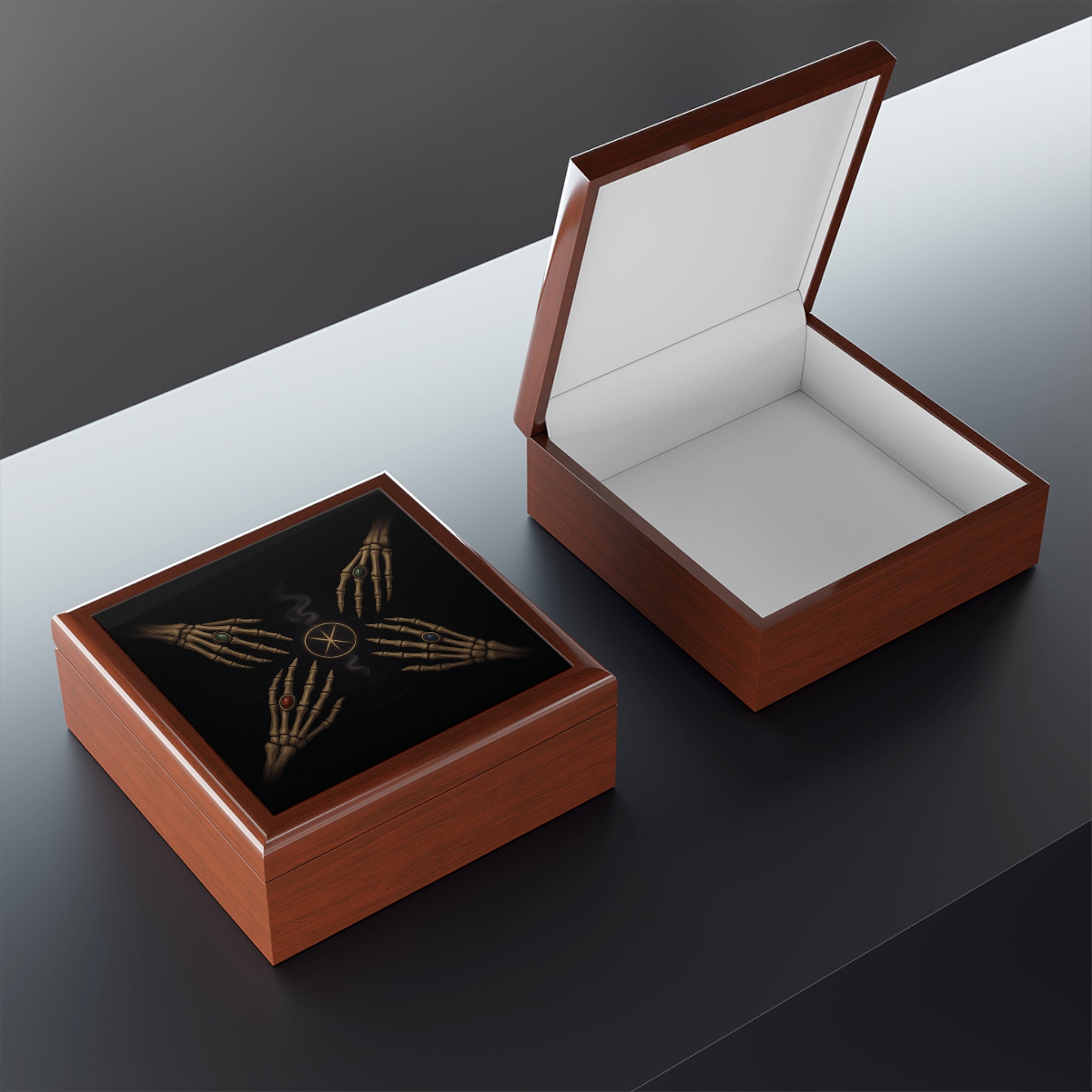 Blood & Bone Jewelry Box – The Witches of Veilmoor Collection