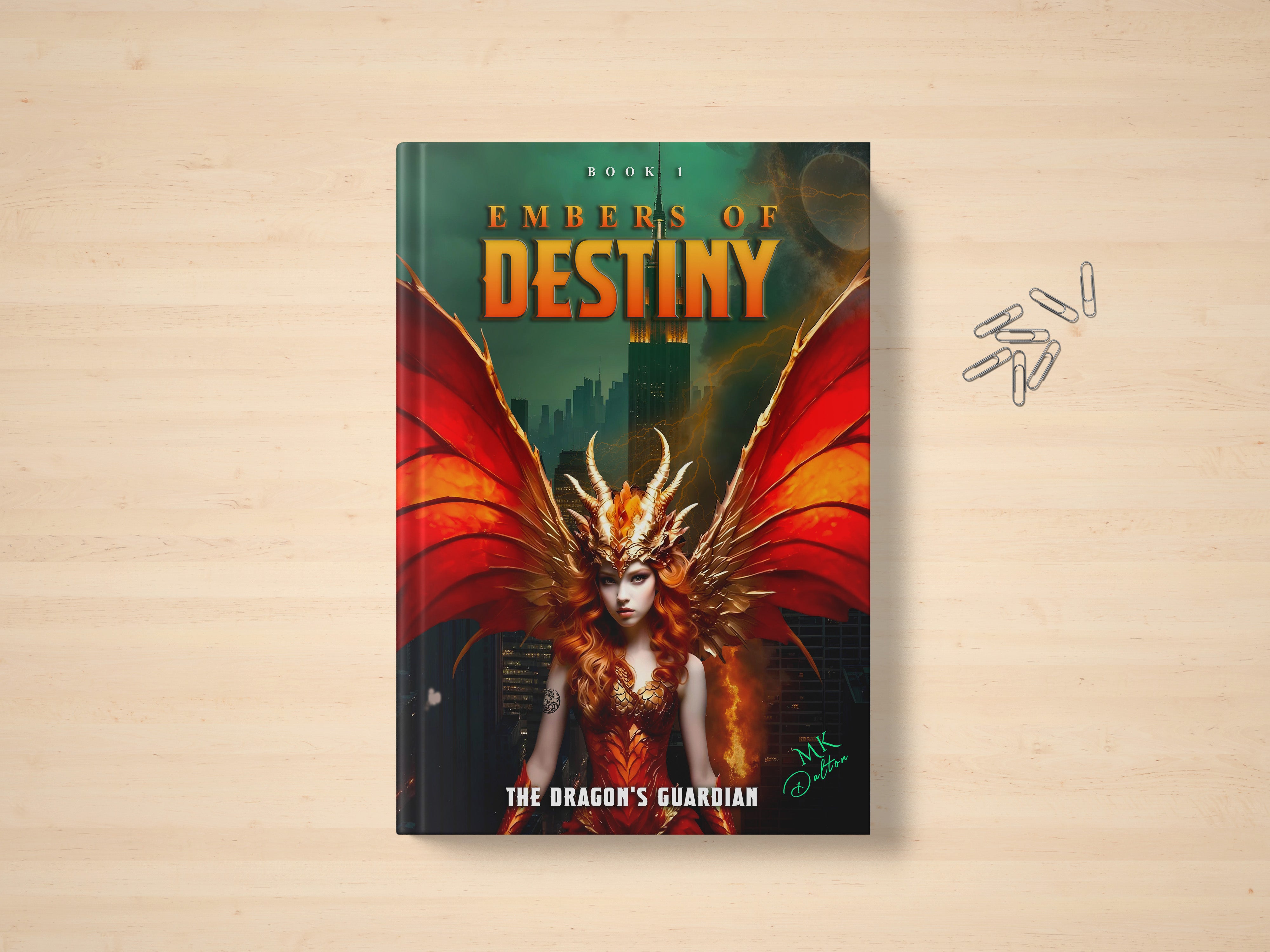Embers of Destiny - The Dragon's Guardian, Book 2 - Paperback