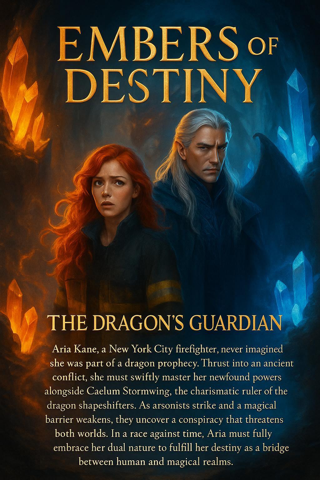 Embers of Destiny - The Dragon's Guardian, Book 2 - Paperback