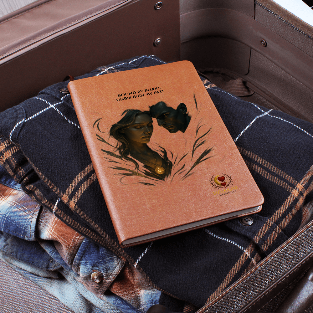 The Bloodline Chronicles Leather Journal - "Unbroken By Fate." Edition