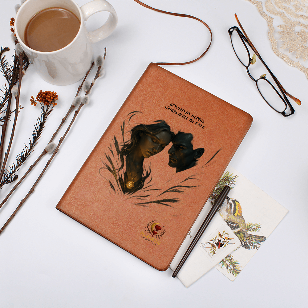 The Bloodline Chronicles Leather Journal - "Unbroken By Fate." Edition