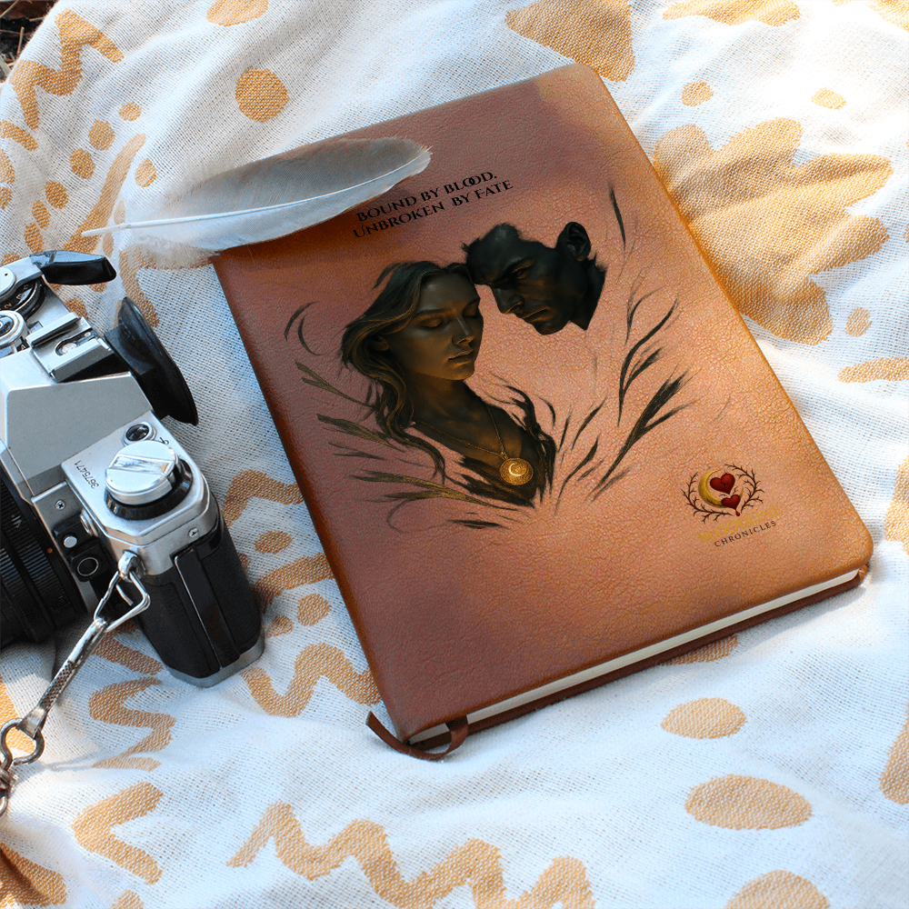 The Bloodline Chronicles Leather Journal - "Unbroken By Fate." Edition