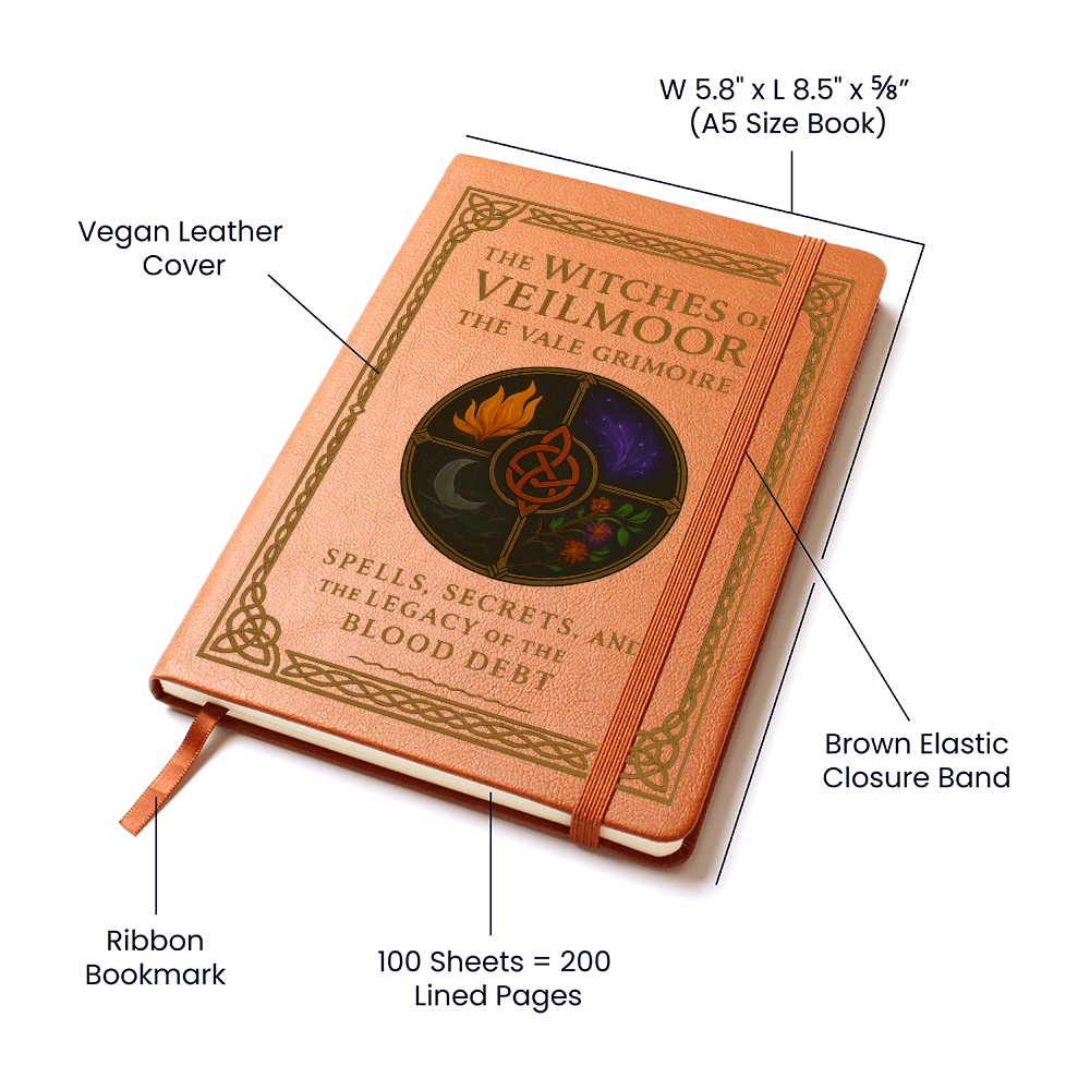 The Vale Grimoire Journal - The Witches of Veilmoor