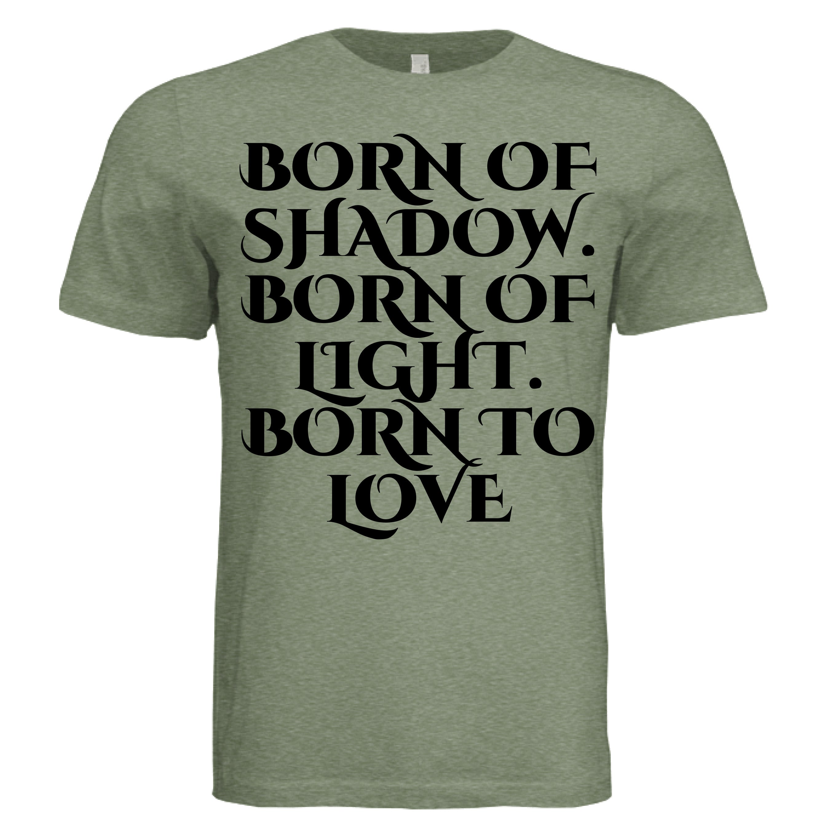 OLIVE TRIBLEND - FRONT
