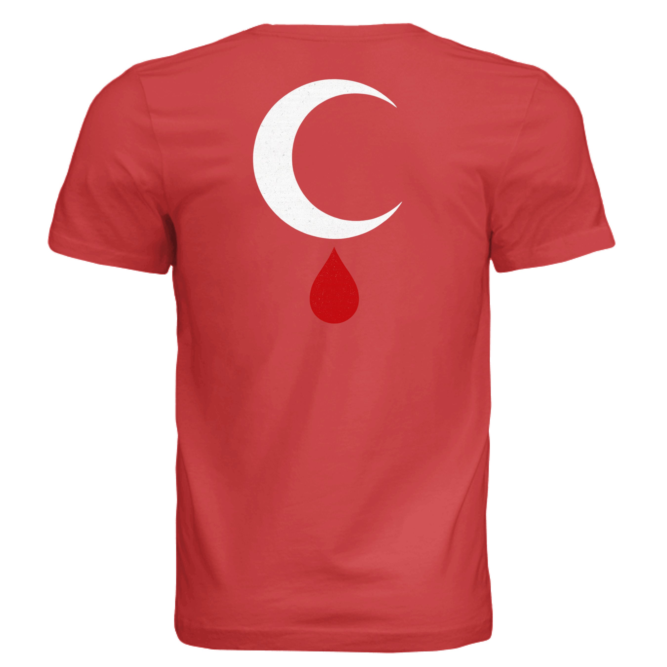 SOLID RED TRIBLN - BACK